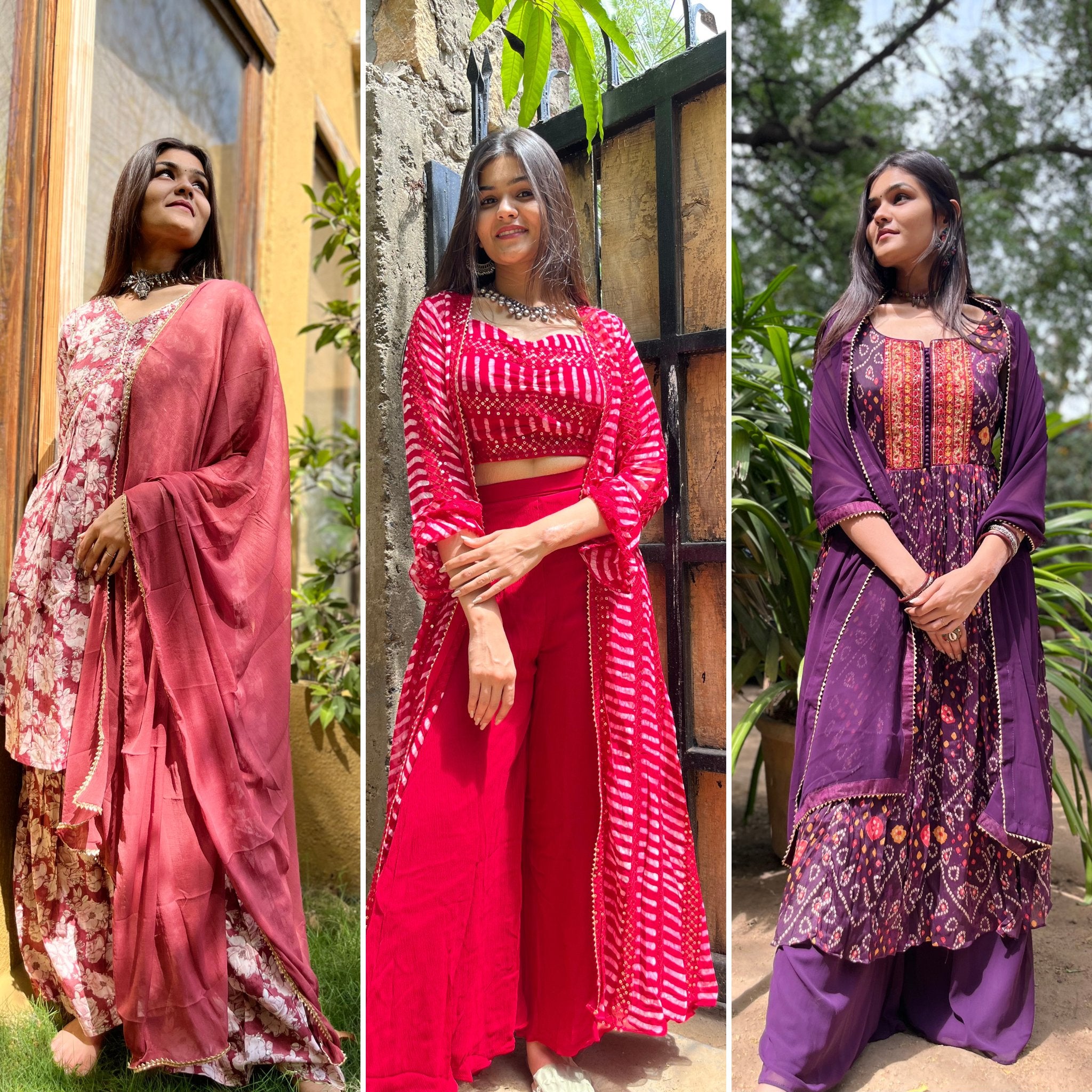 Fashionable Products set with unique embellishments and eye-catching accents.