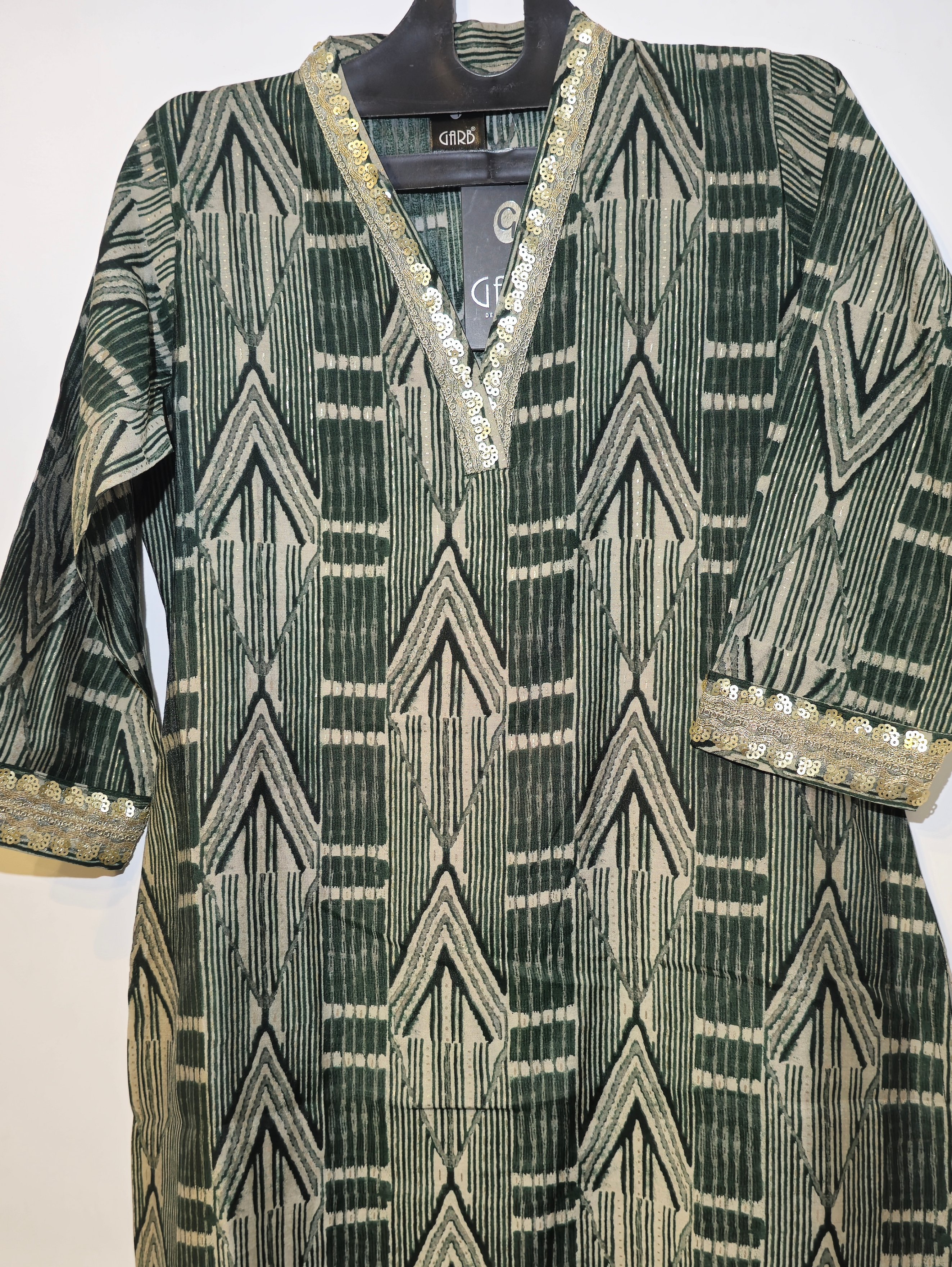 Image of Designer Muslim Straight Kurti