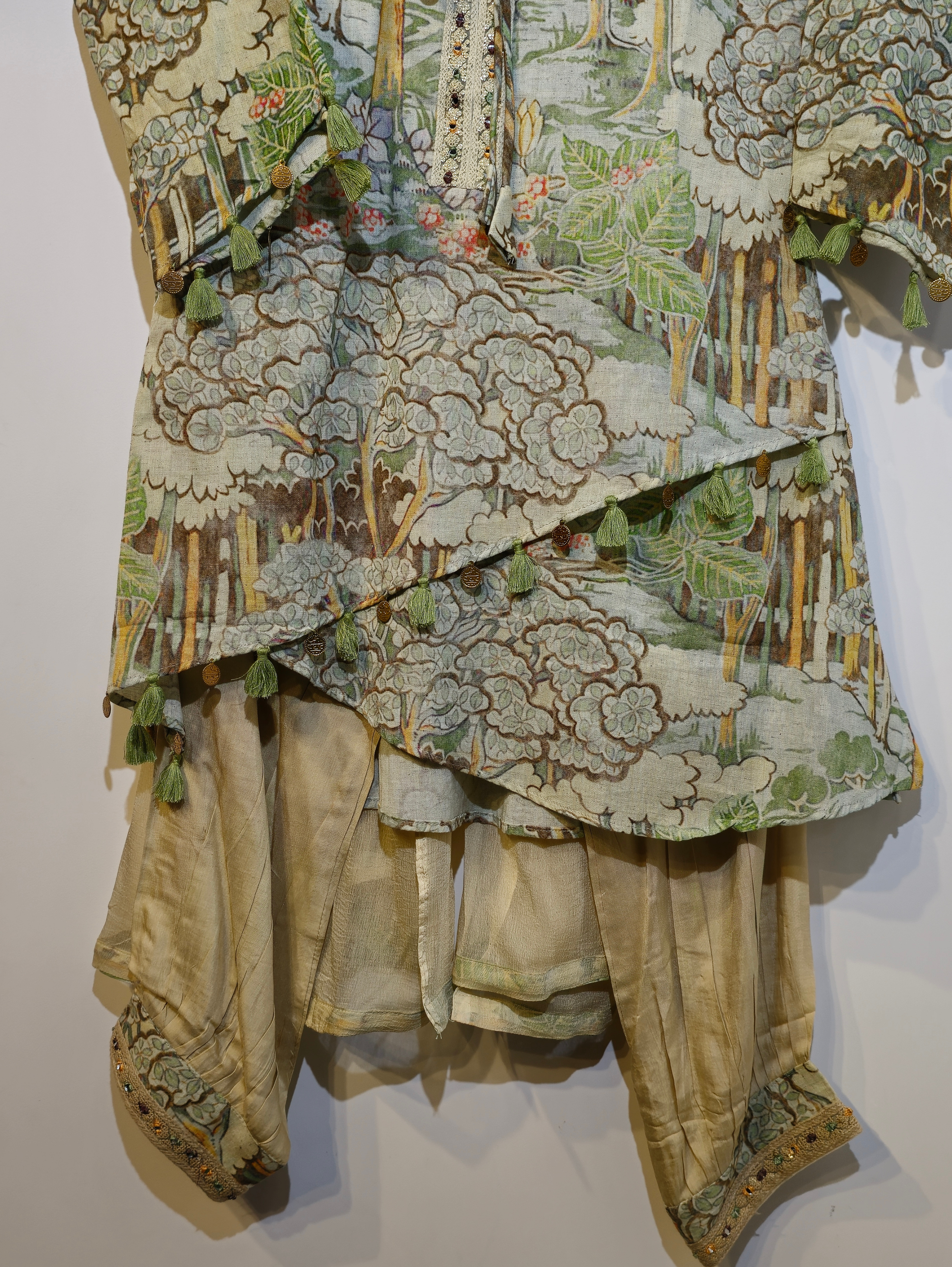 Image of Pure Cotton Kurti Set - 3 Piece