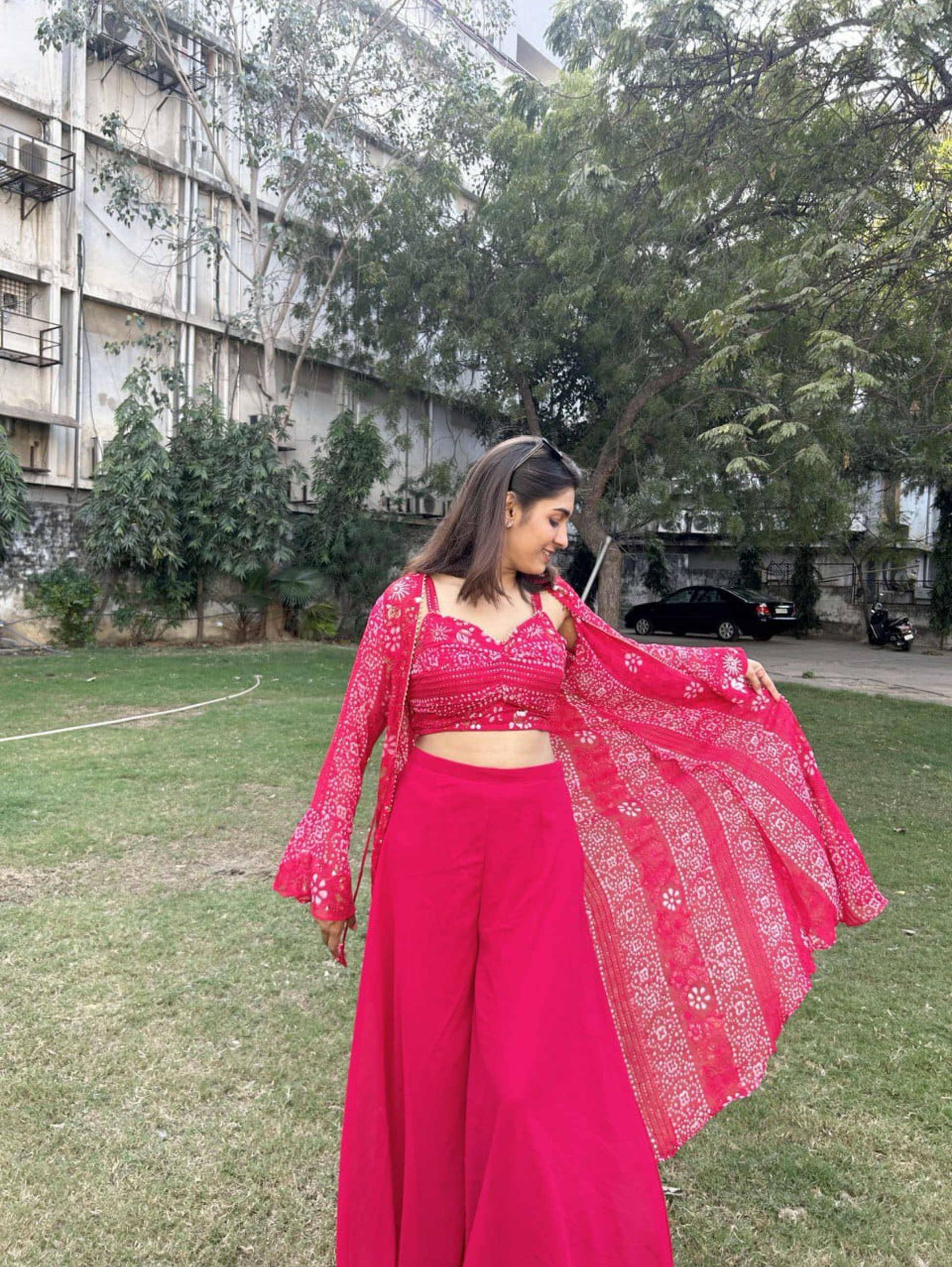 Designer Georgette Traditional 3 Piece