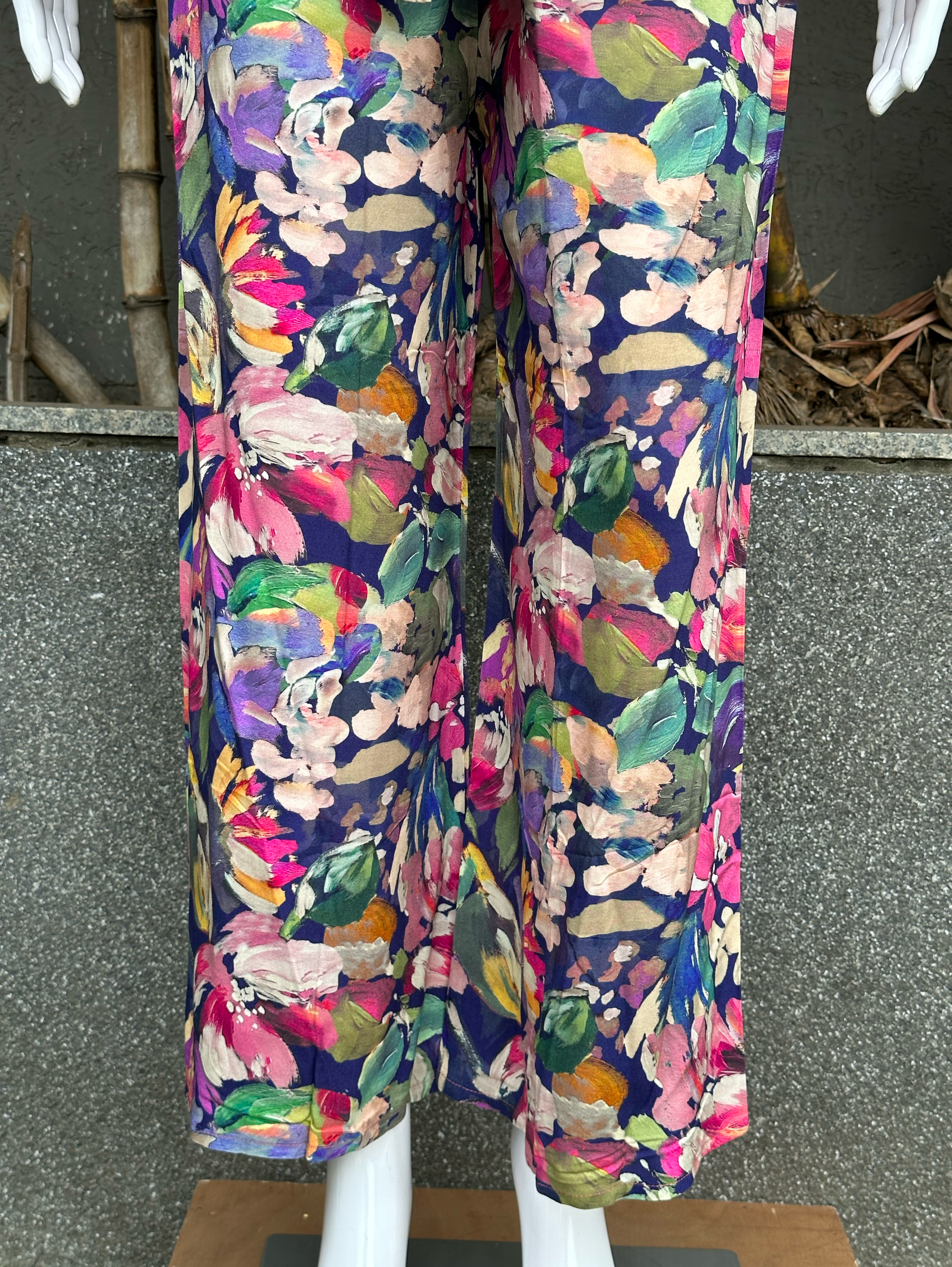 Image of Rayon Print with Hand work Coords