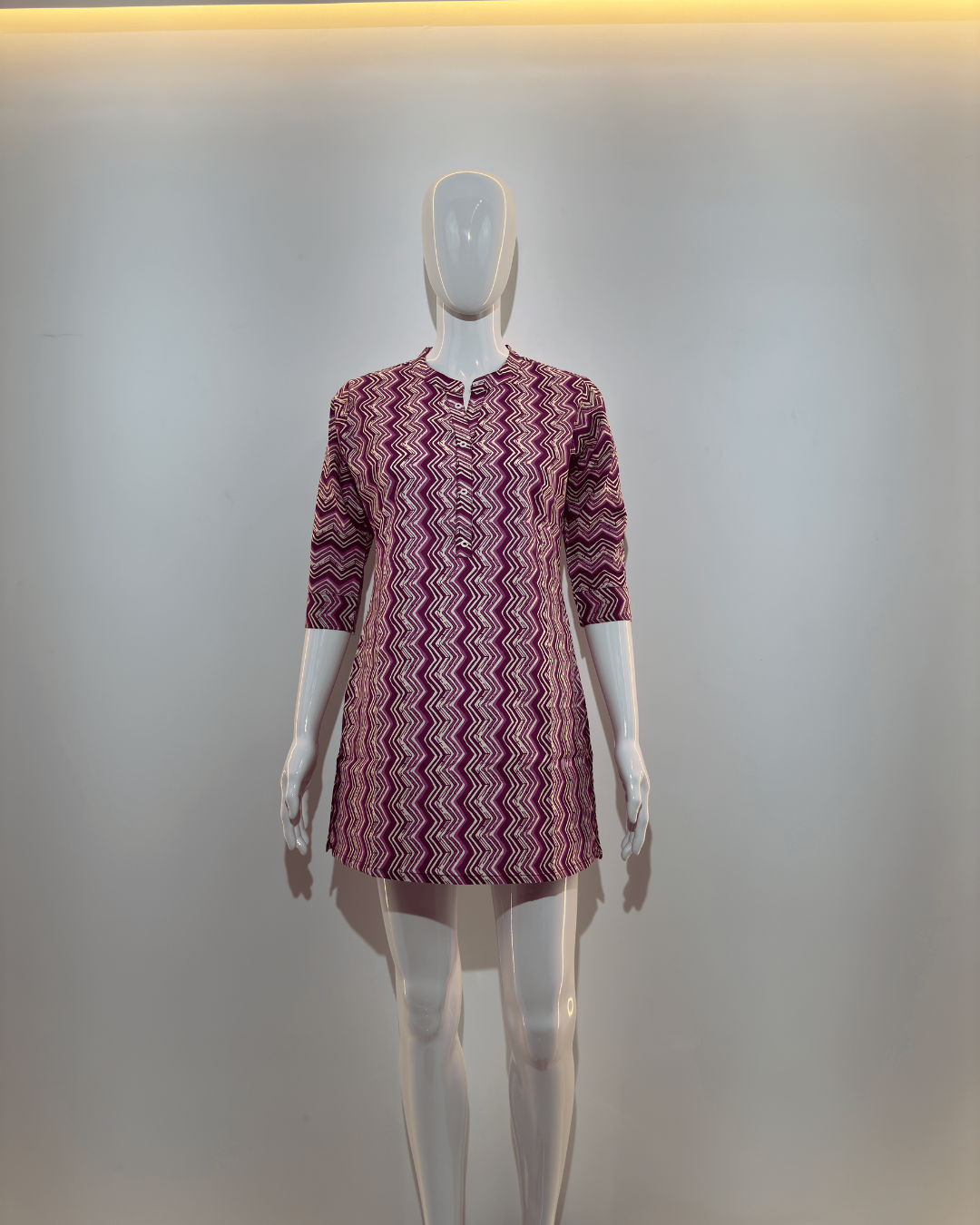 Image of Pure Cotton Short Tunics - Jambli Color