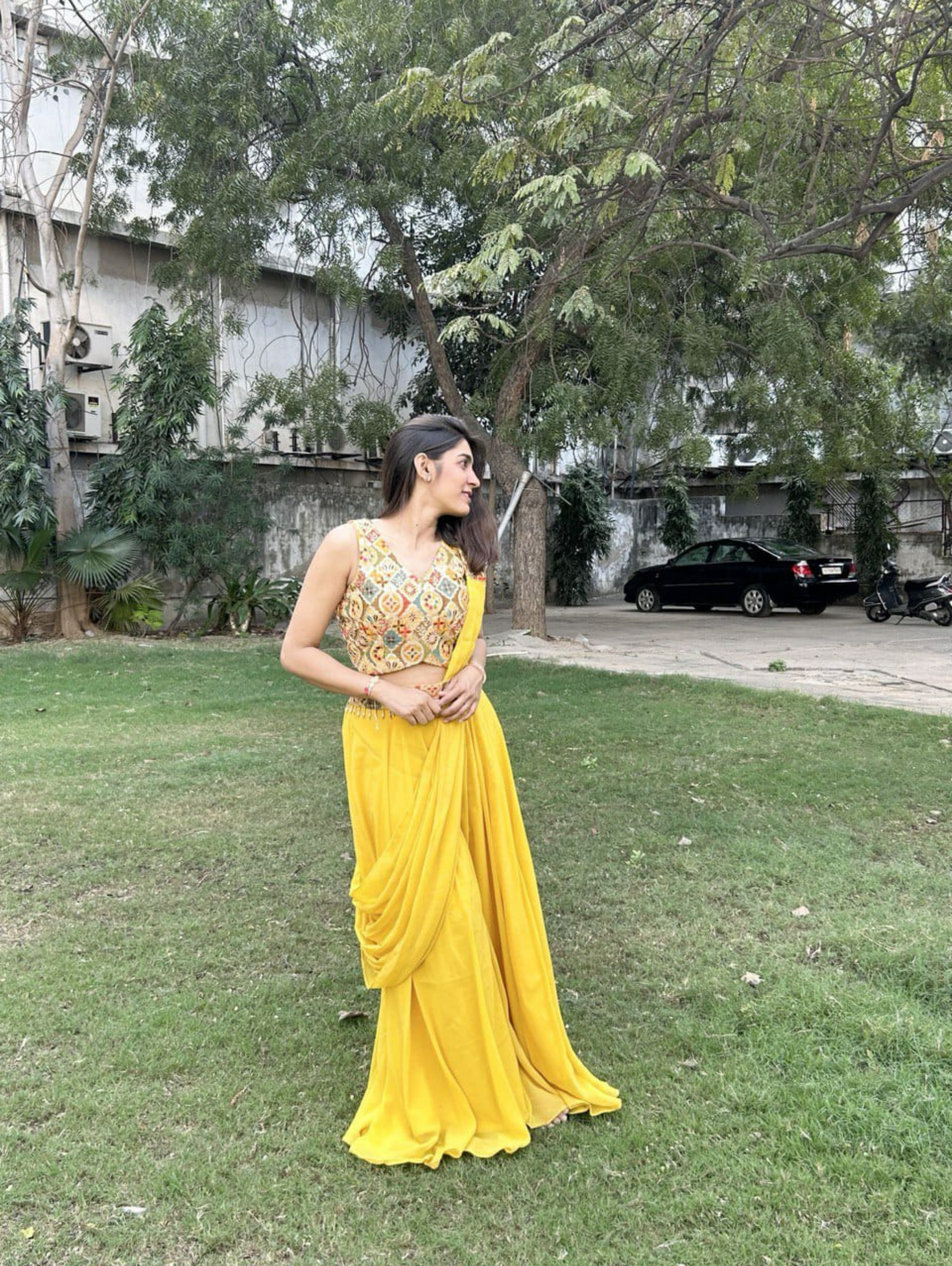 Image of Georgette Traditional 3 Piece