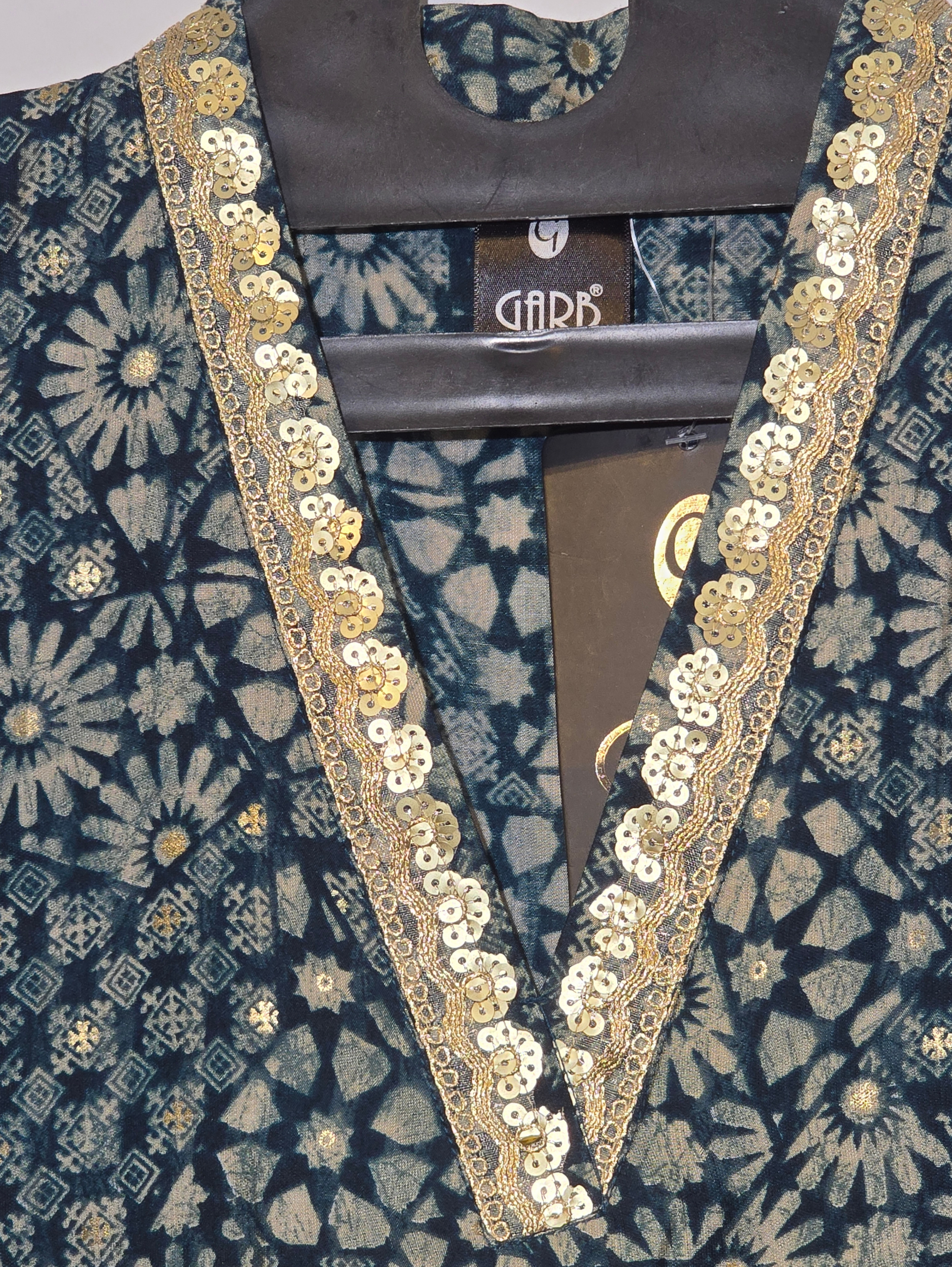 Designer Muslim Straight Kurti