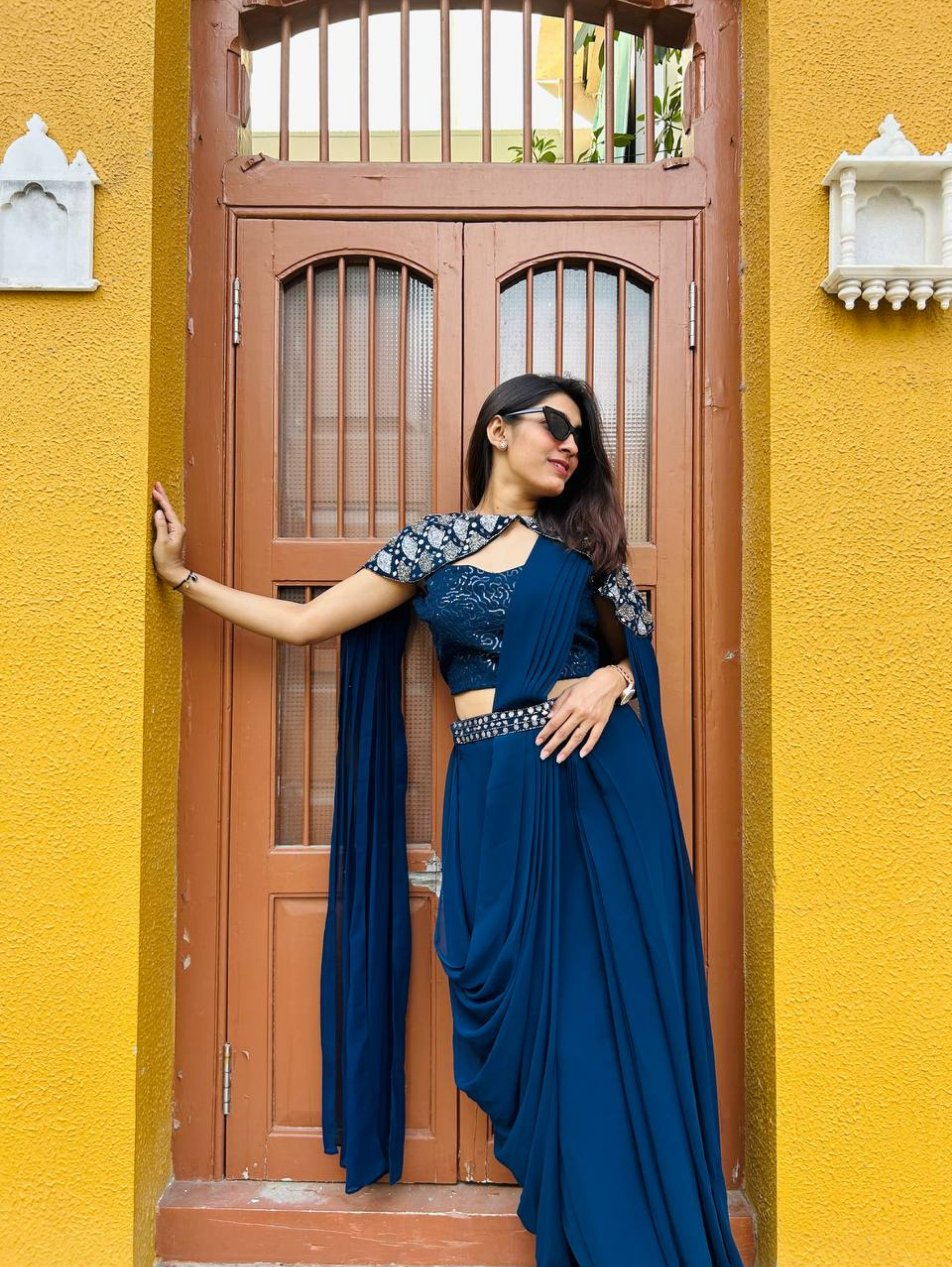 Image of Georgette Traditional 3 Piece