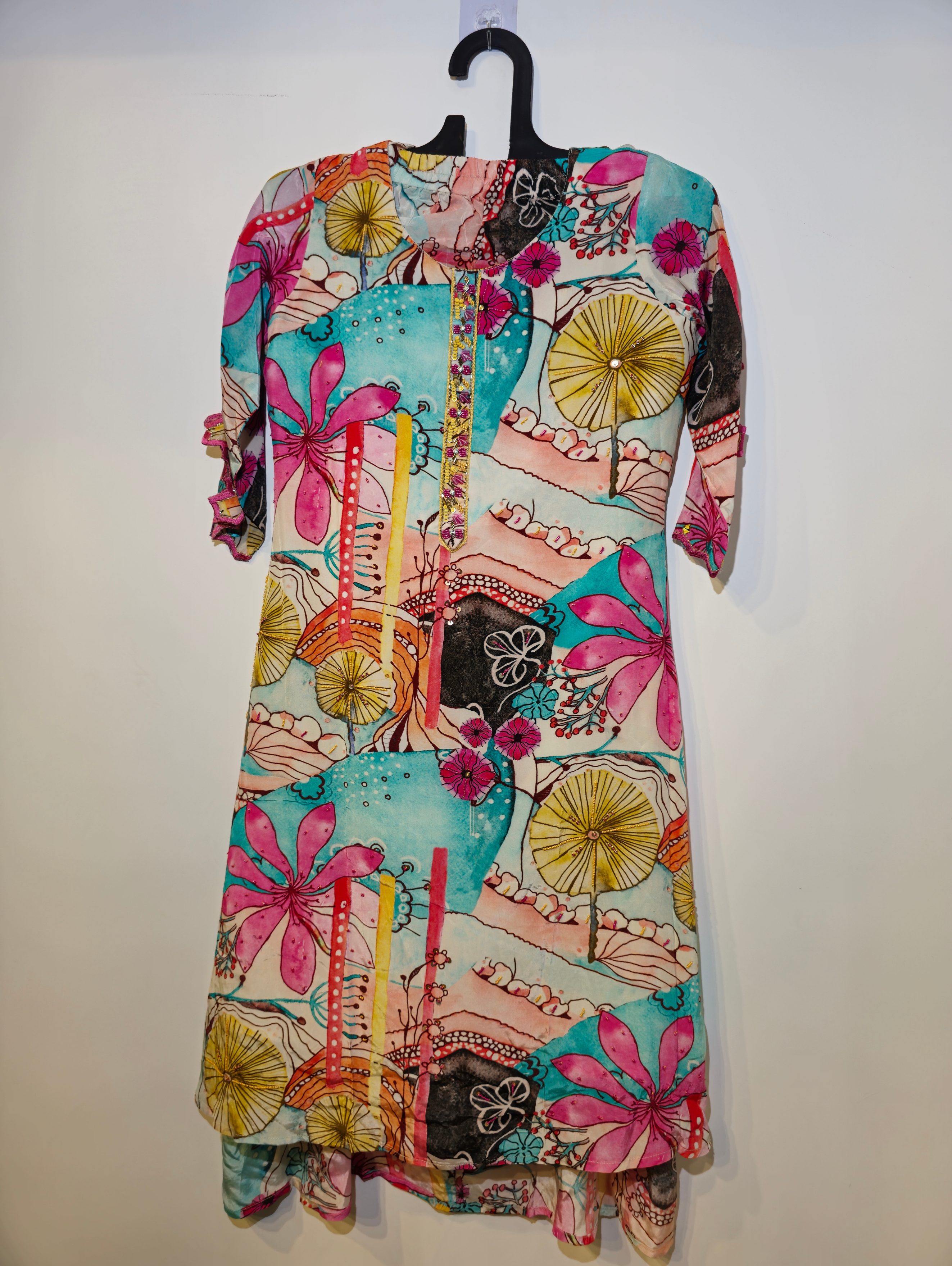 Image of Designer Crepe Coord Set