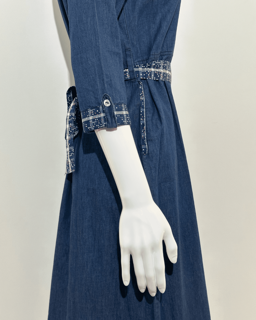 Denim Mindy Dress with Belt