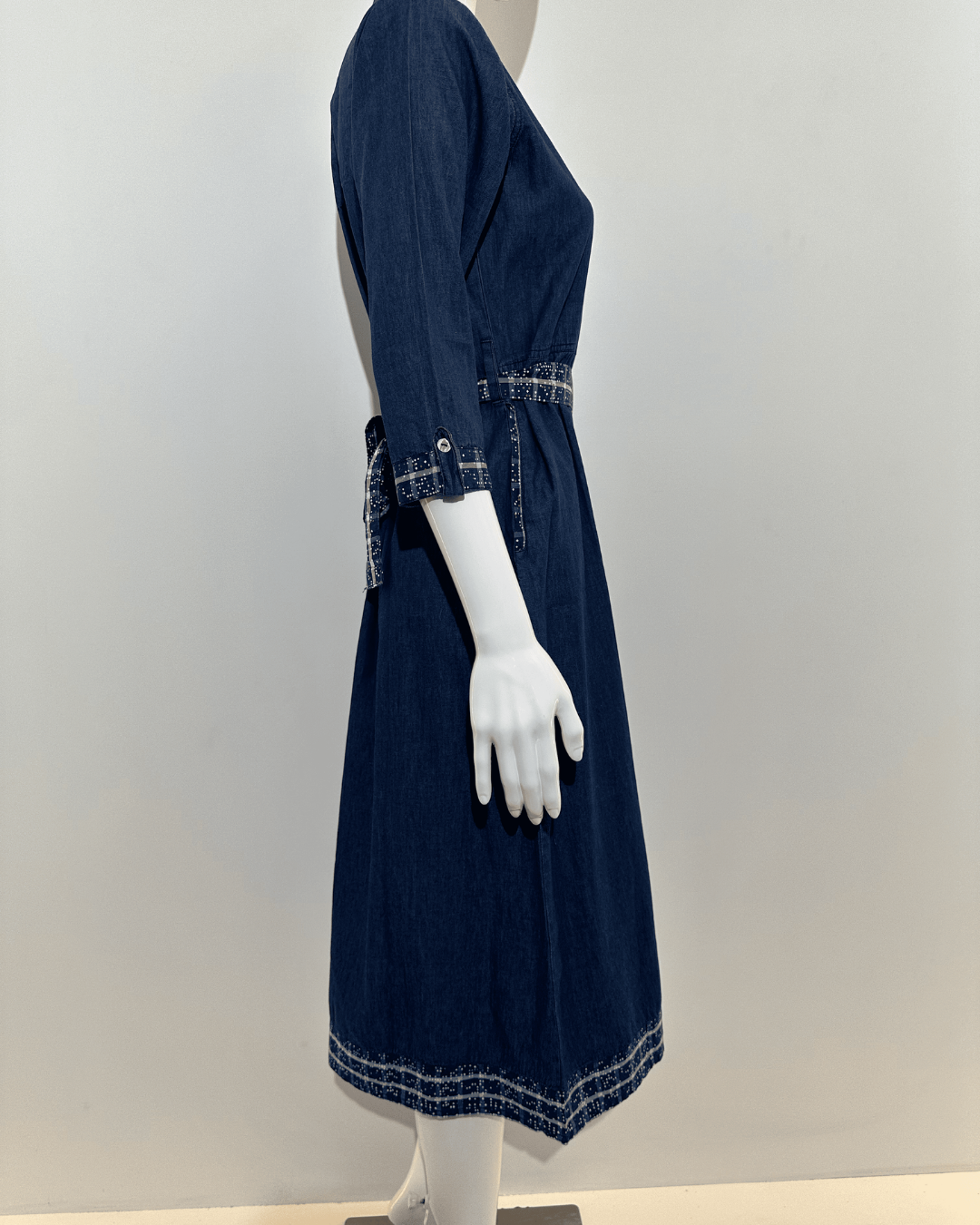 Image of Denim Mindy Dress with Belt
