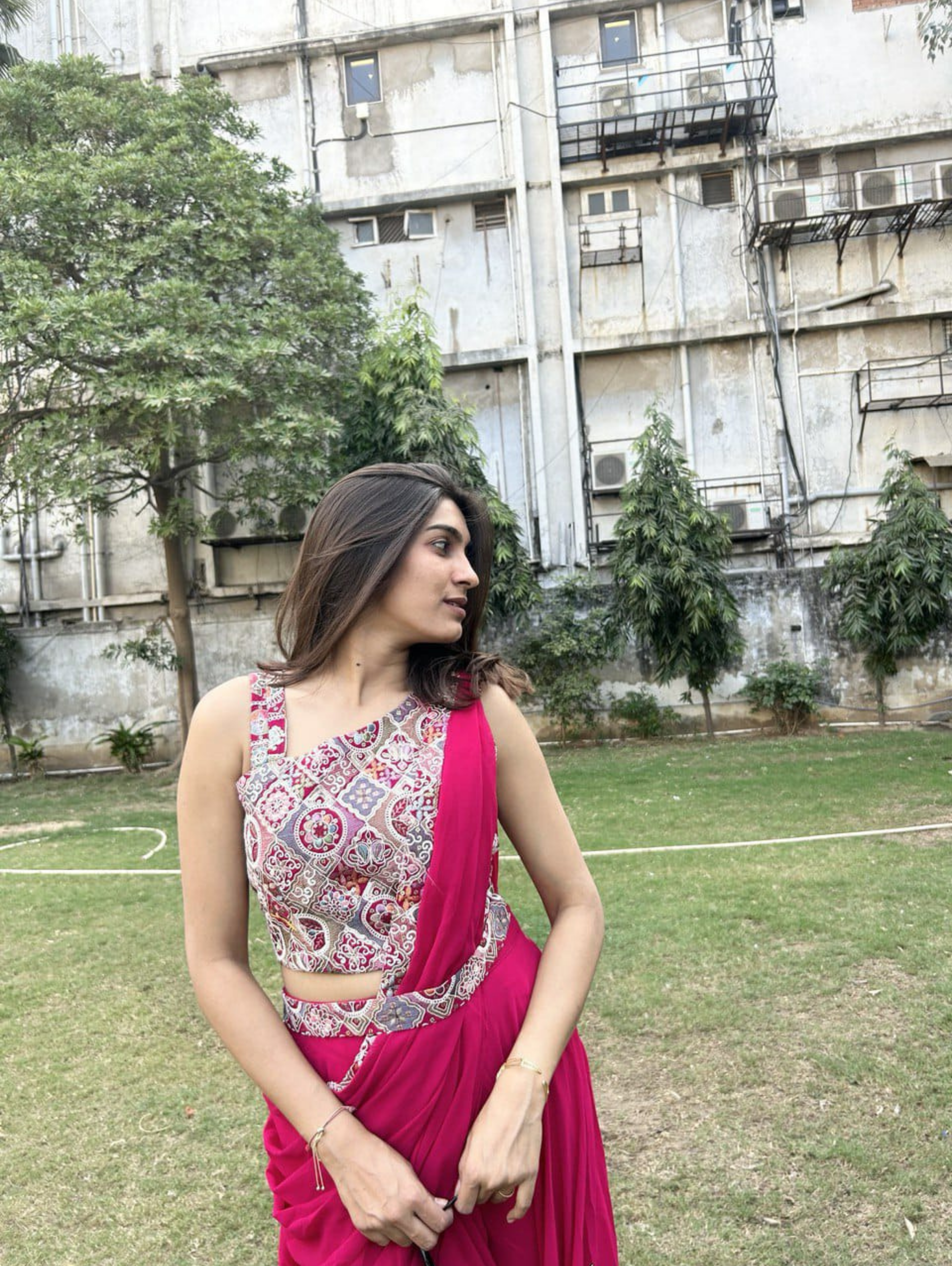 Designer Georgette Traditional 3 Piece