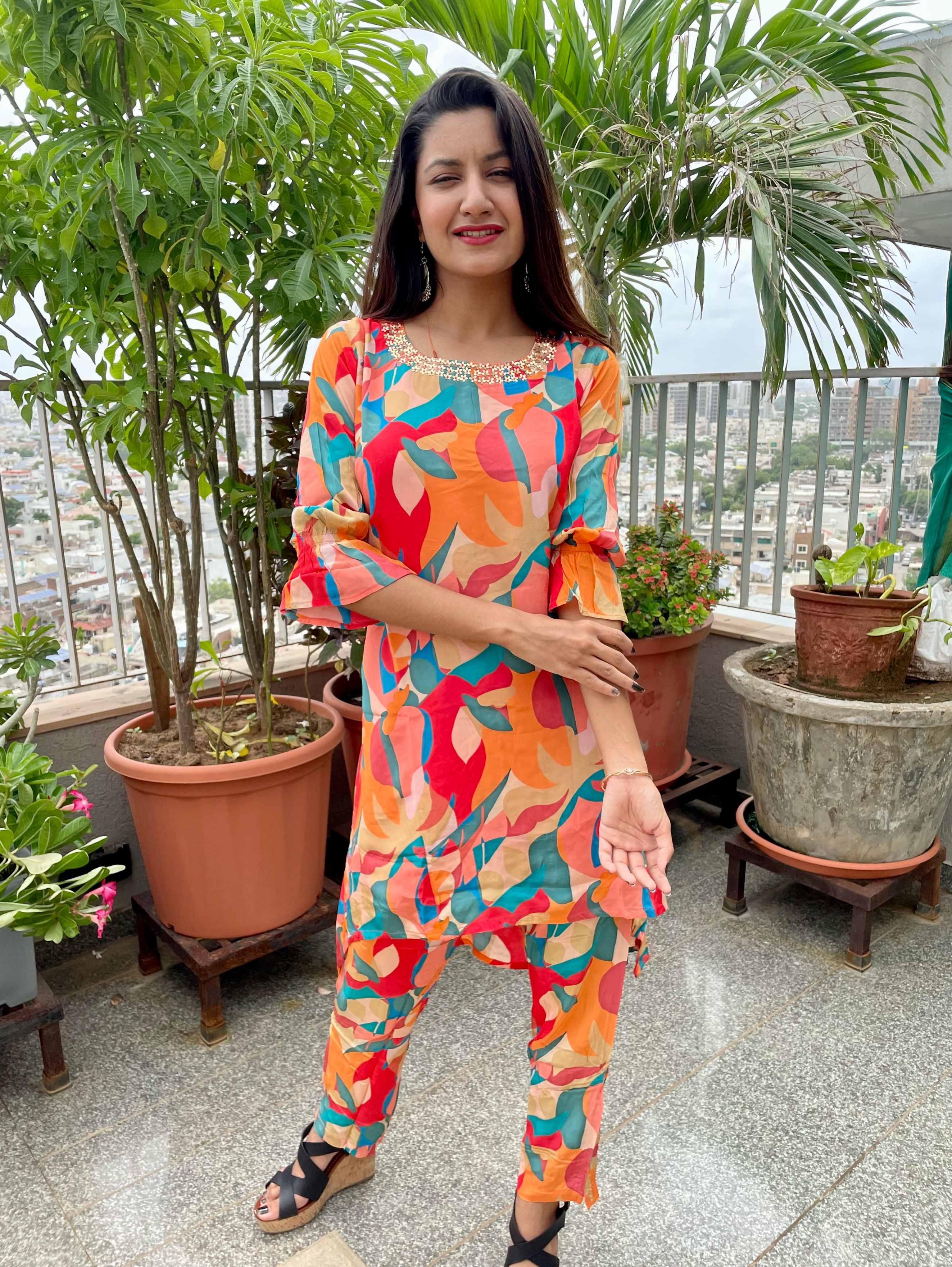 Image of Muslin Up and Down Coords - 2 Piece