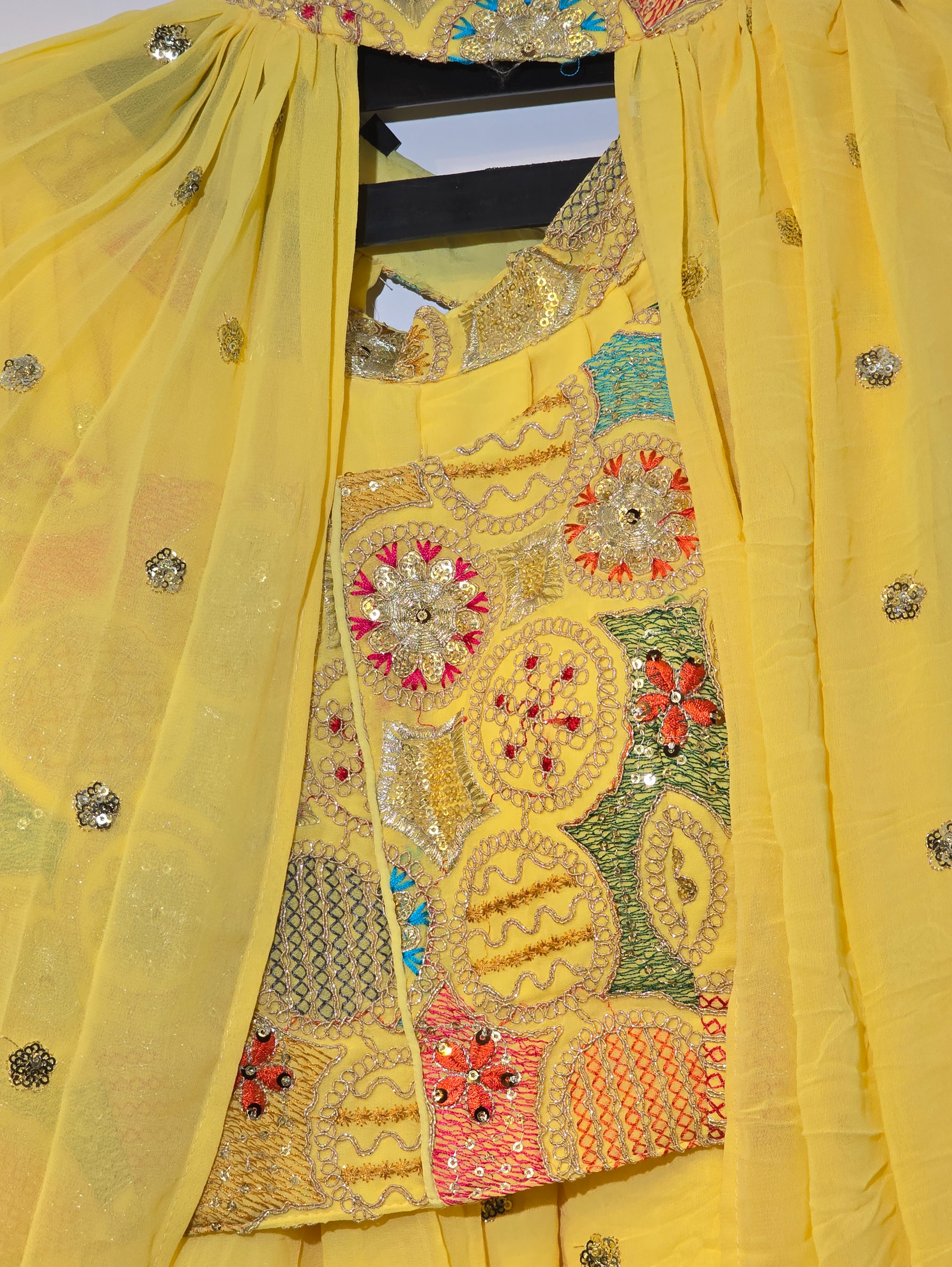 Georgette Traditional 3 Piece