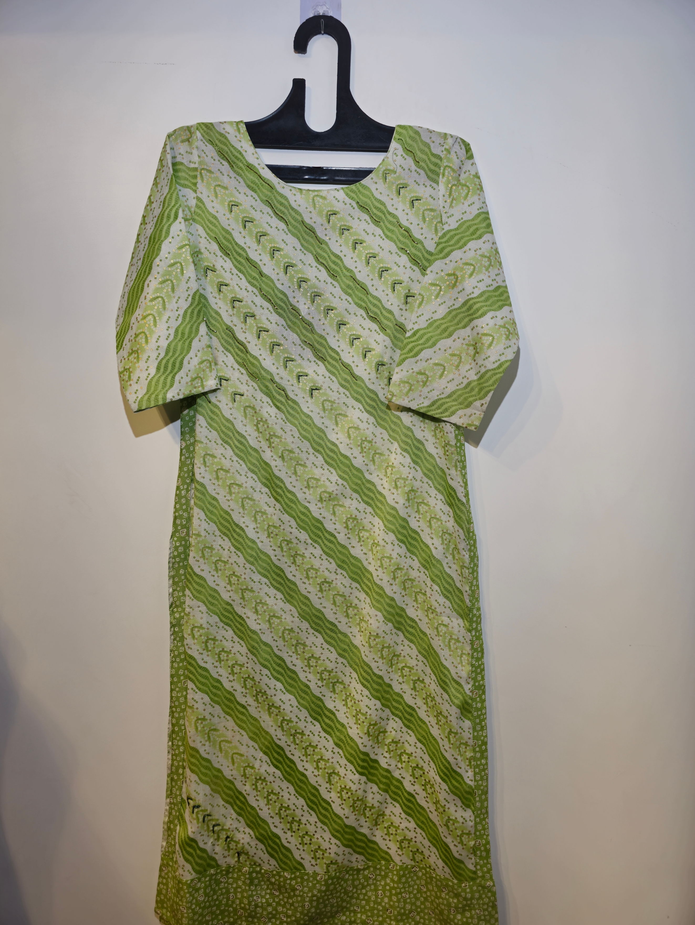 Image of Designer Cotton Straight Kurti