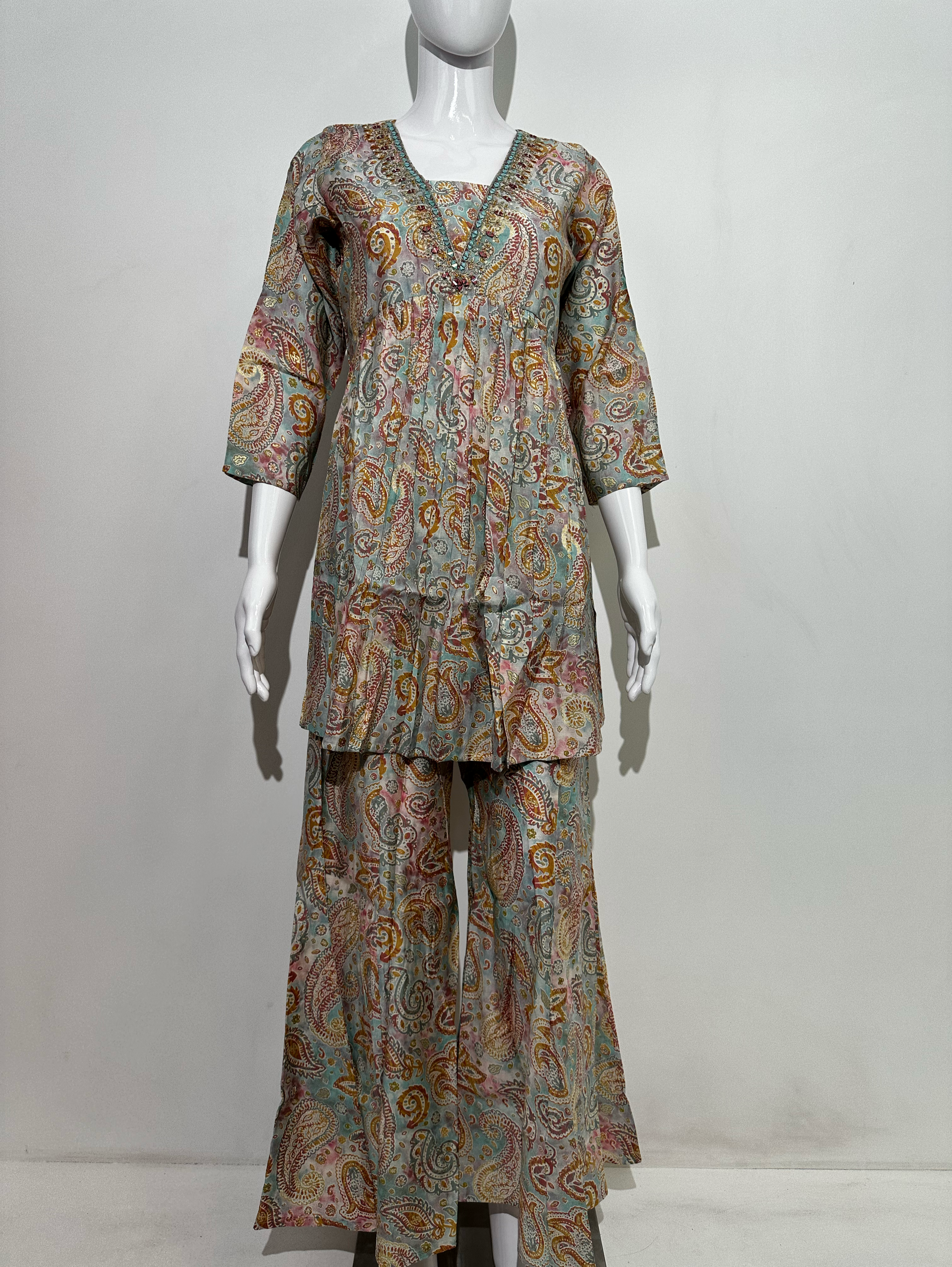 Muslin Bell Bottom Coords - 2 Piece