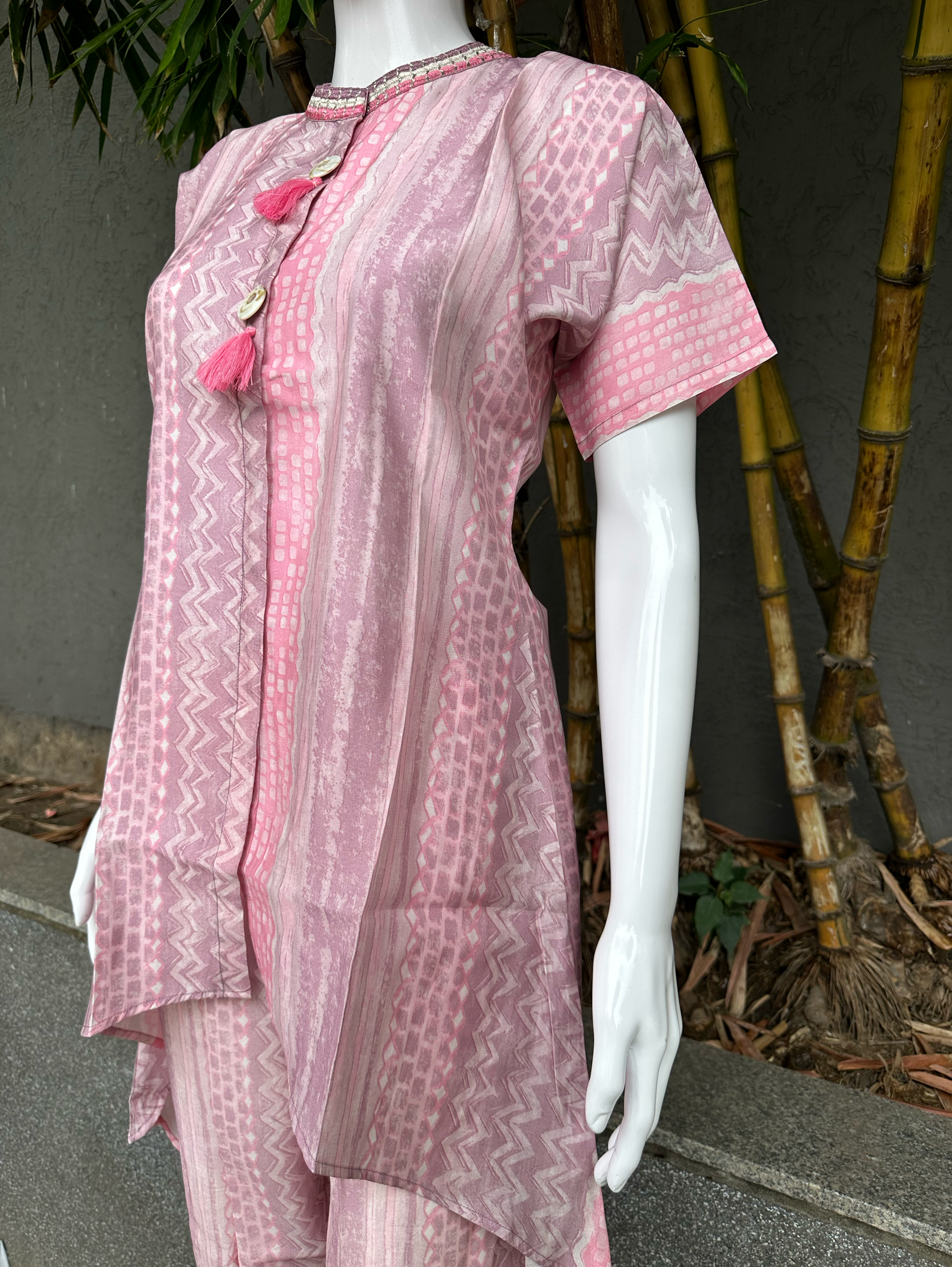 Muslin Collar Embroidery Coords