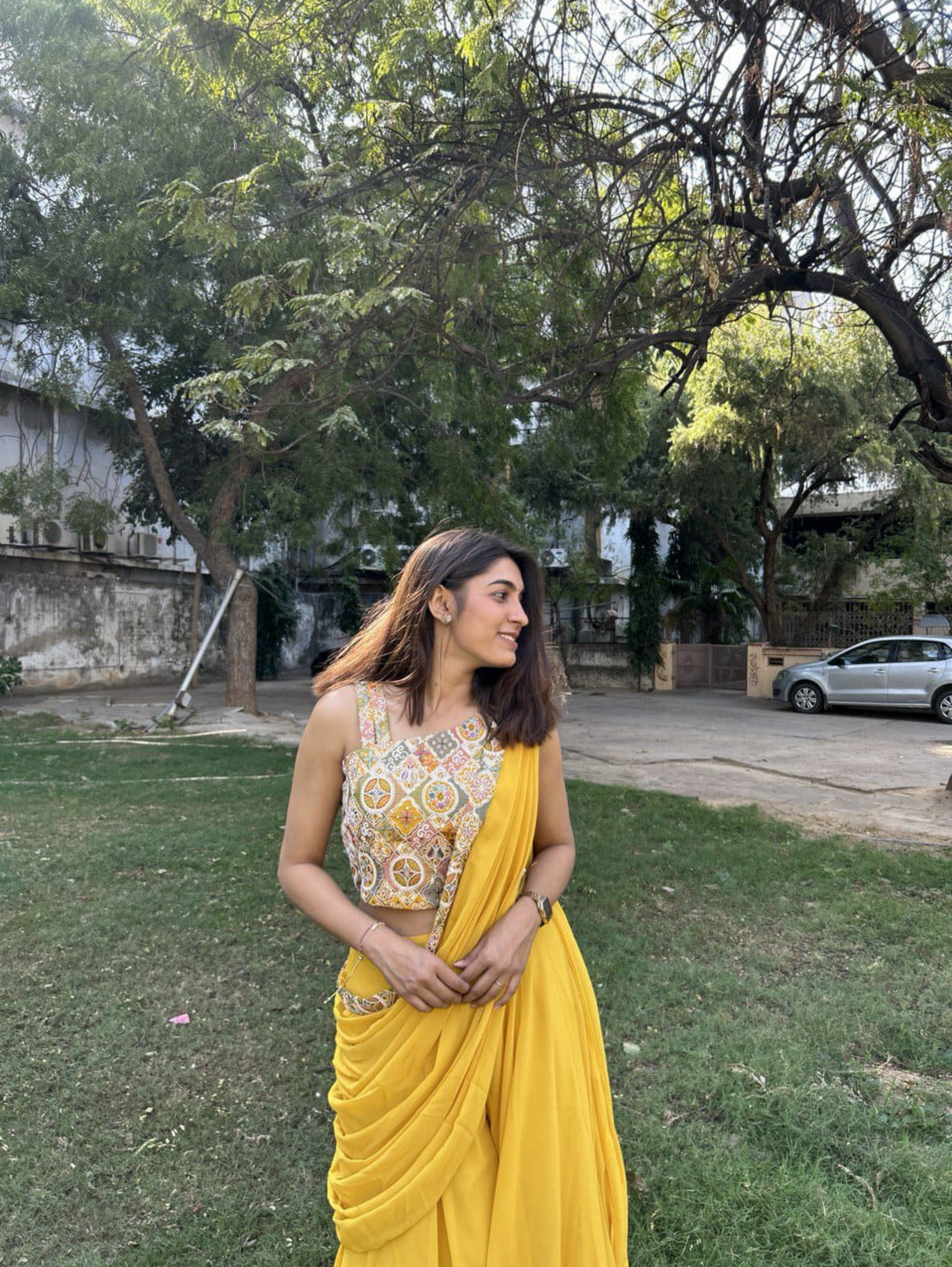 Georgette Traditional 3 Piece