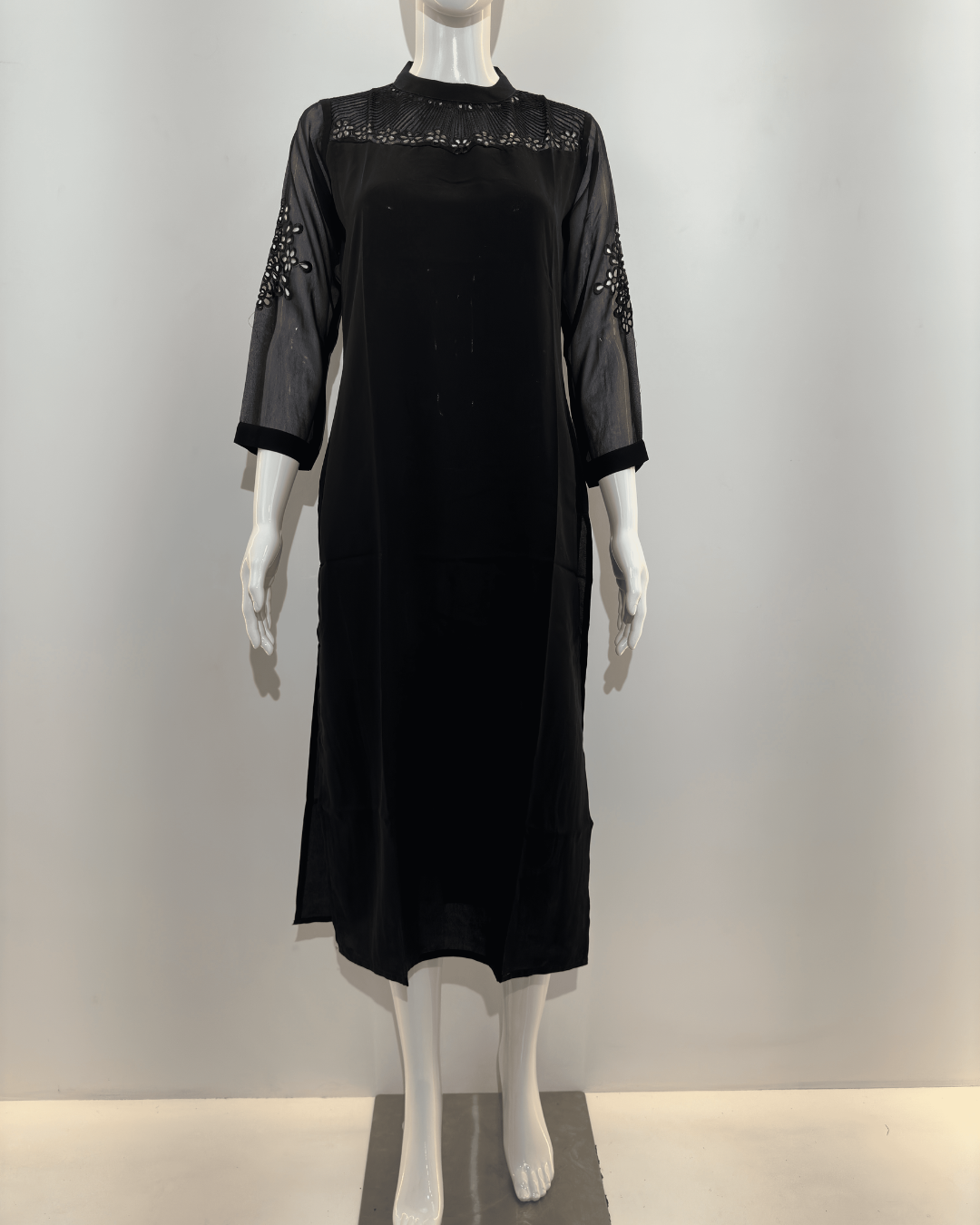 Image of Georgette Straight Kurti