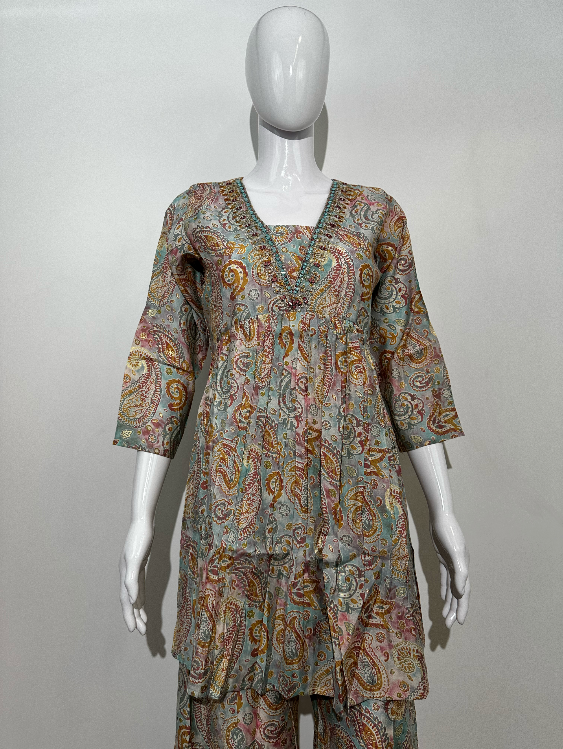 Muslin Bell Bottom Coords - 2 Piece