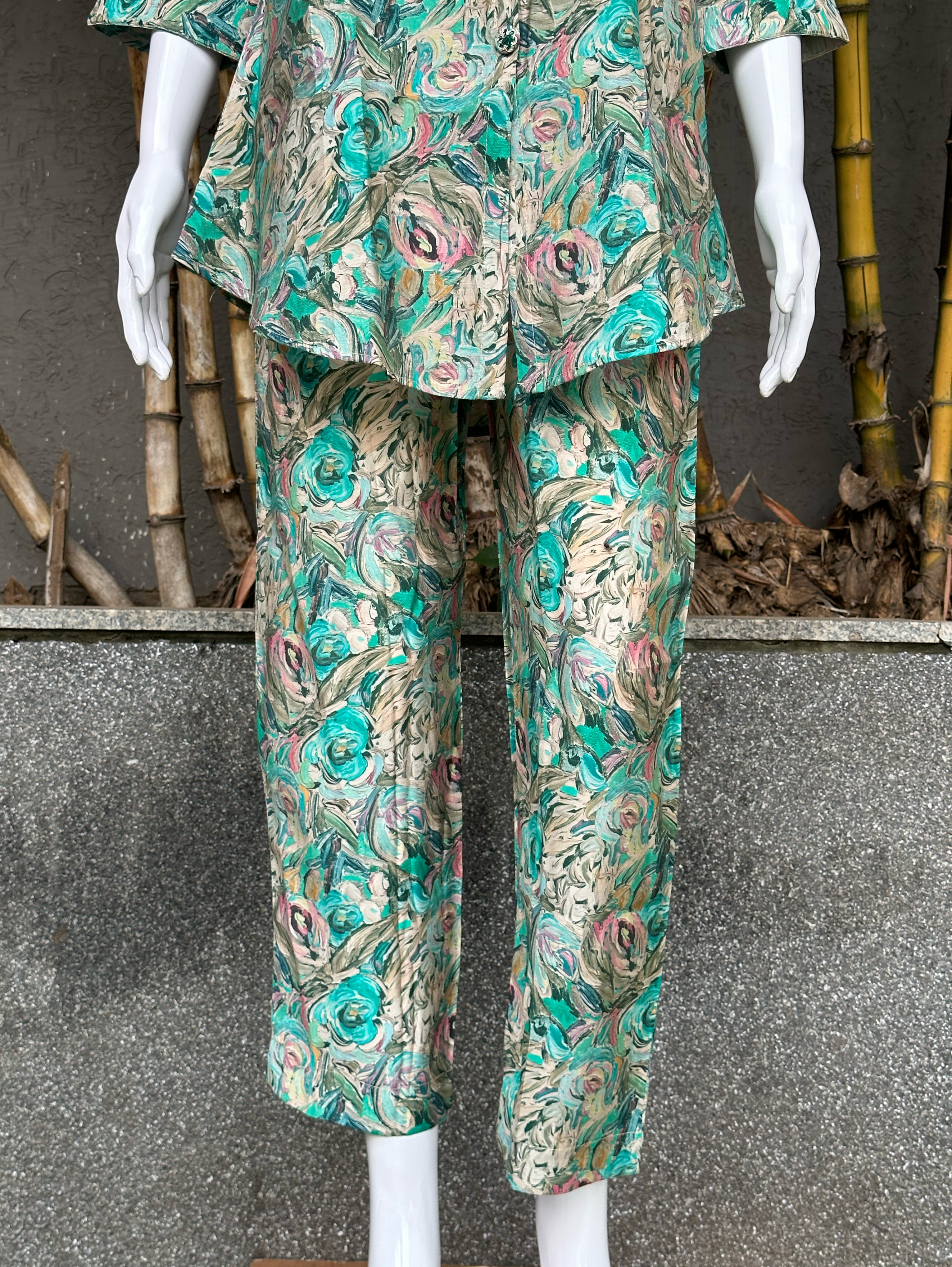 Image of Muslin with Complete Embroidery work