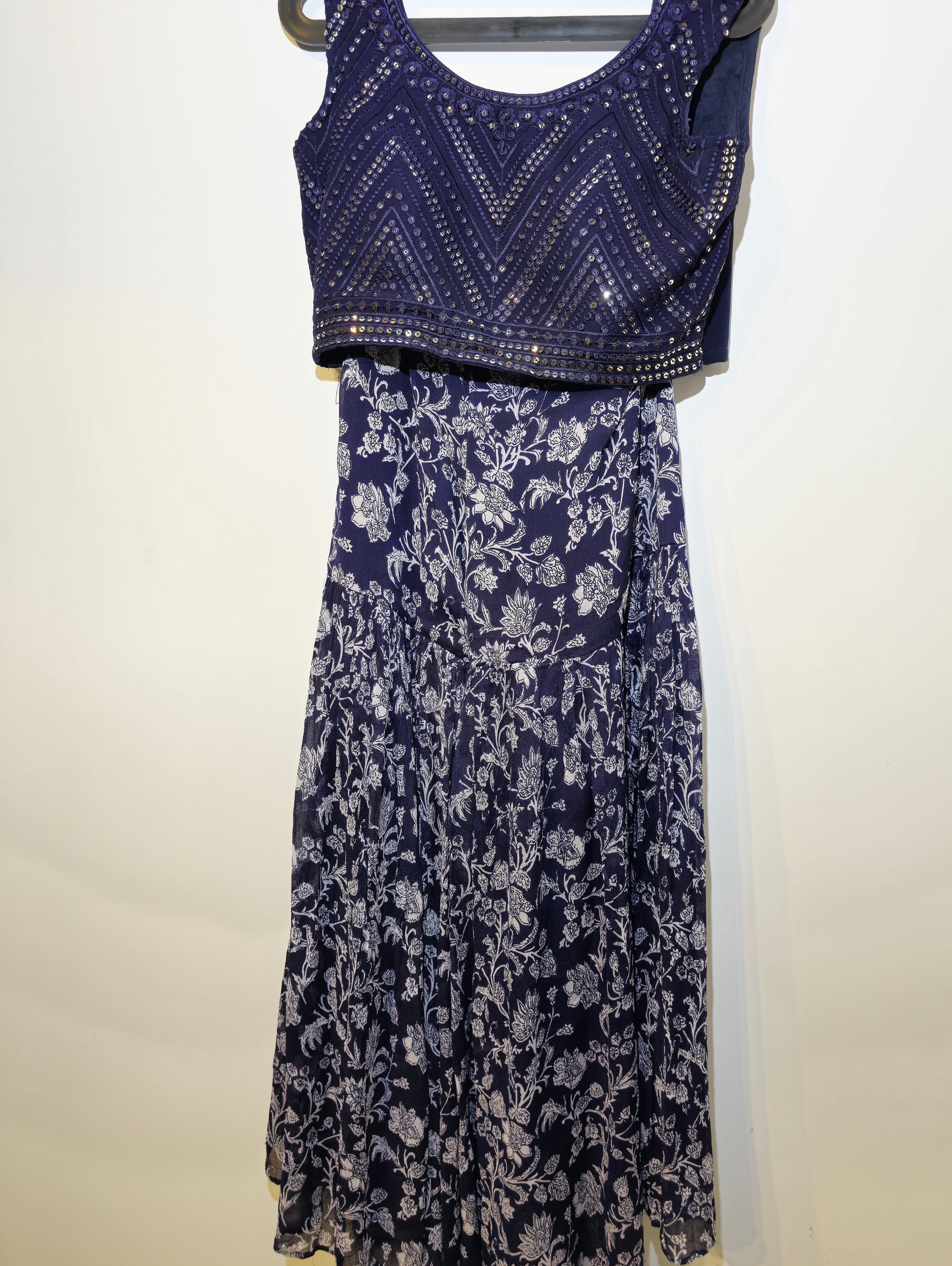 Georgette Set with Shrug - 3 Piece