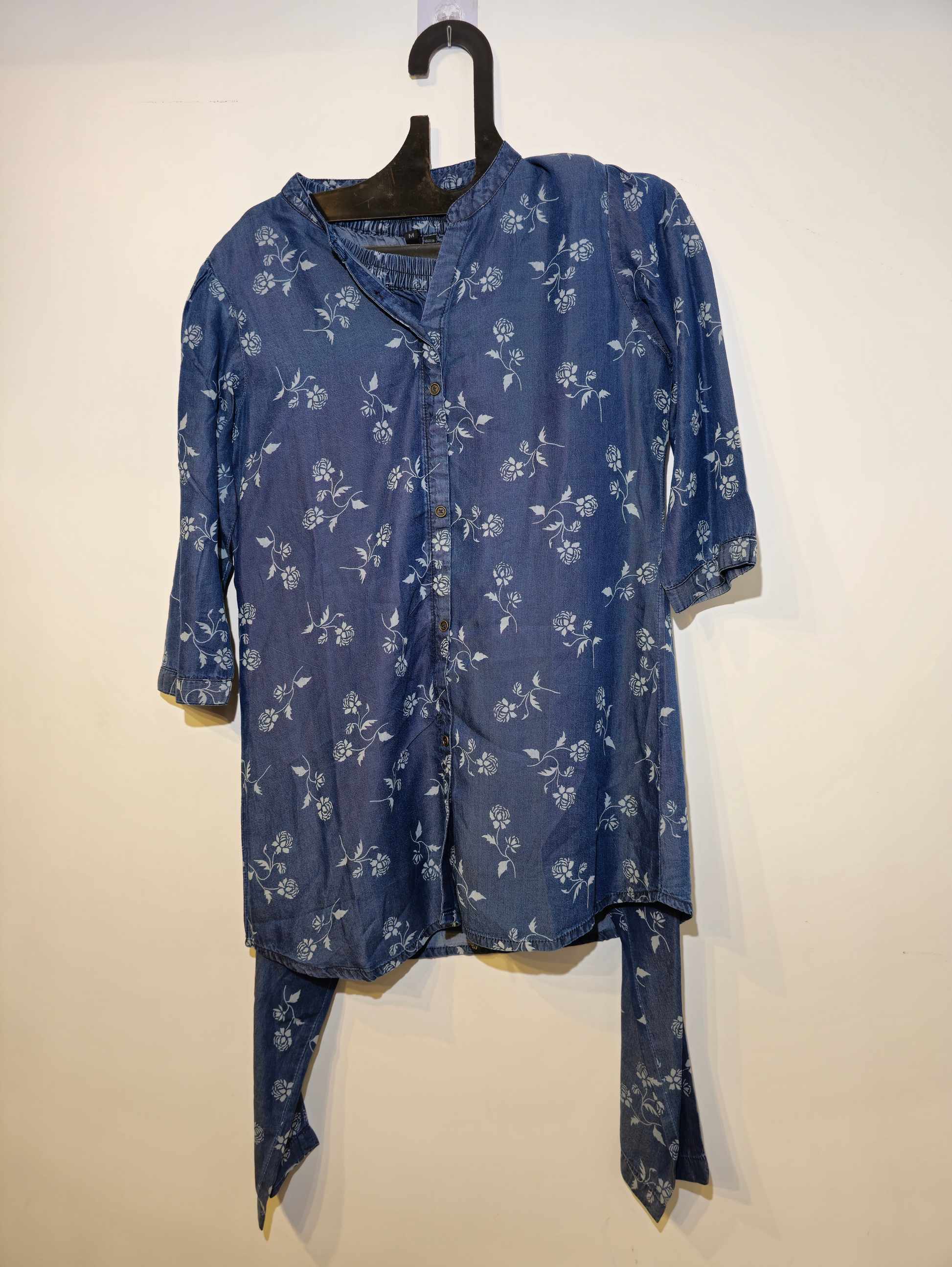 Designer Denim Coord Set