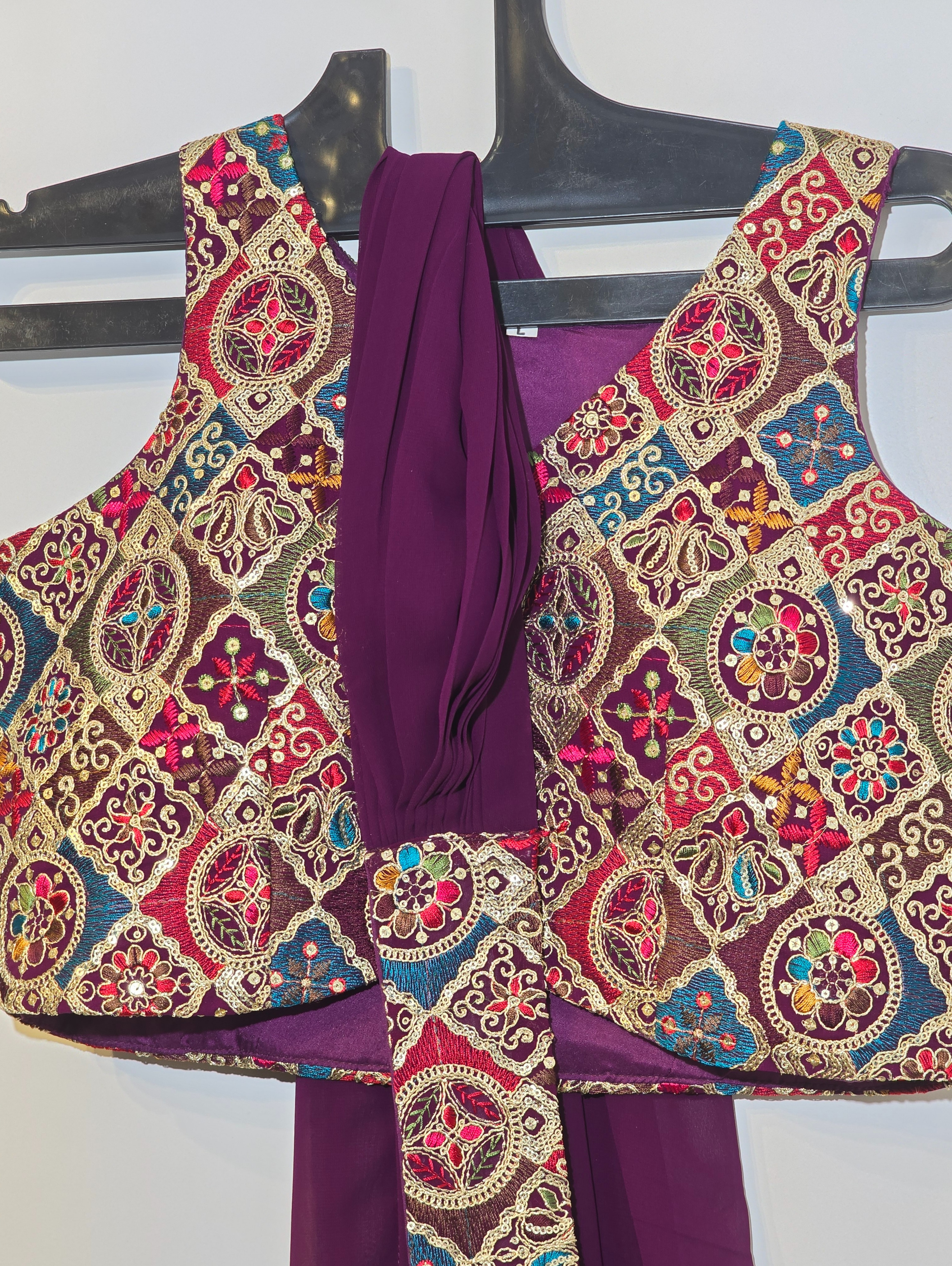 Image of Georgette Traditional 3 Piece