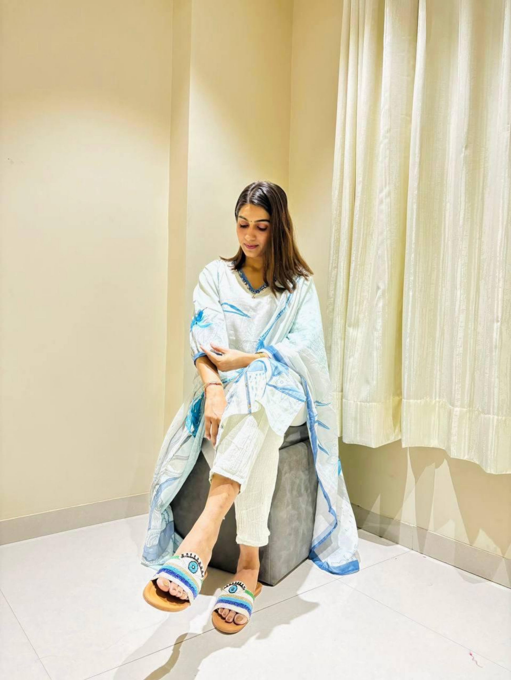 Premium Designer Traditional Kurti Set