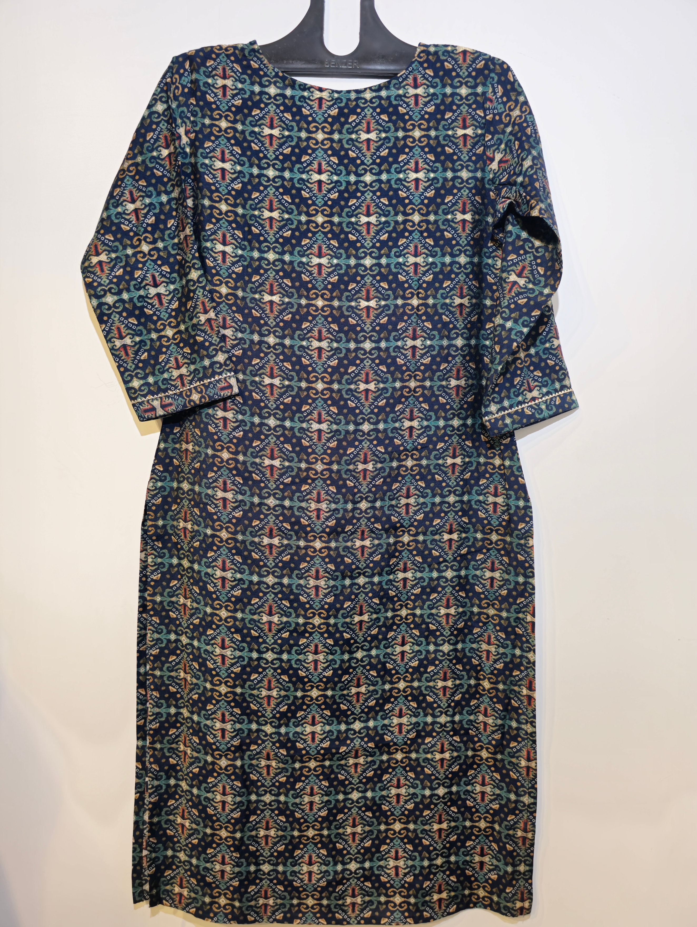 Image of Designer Muslin Straight Kurti