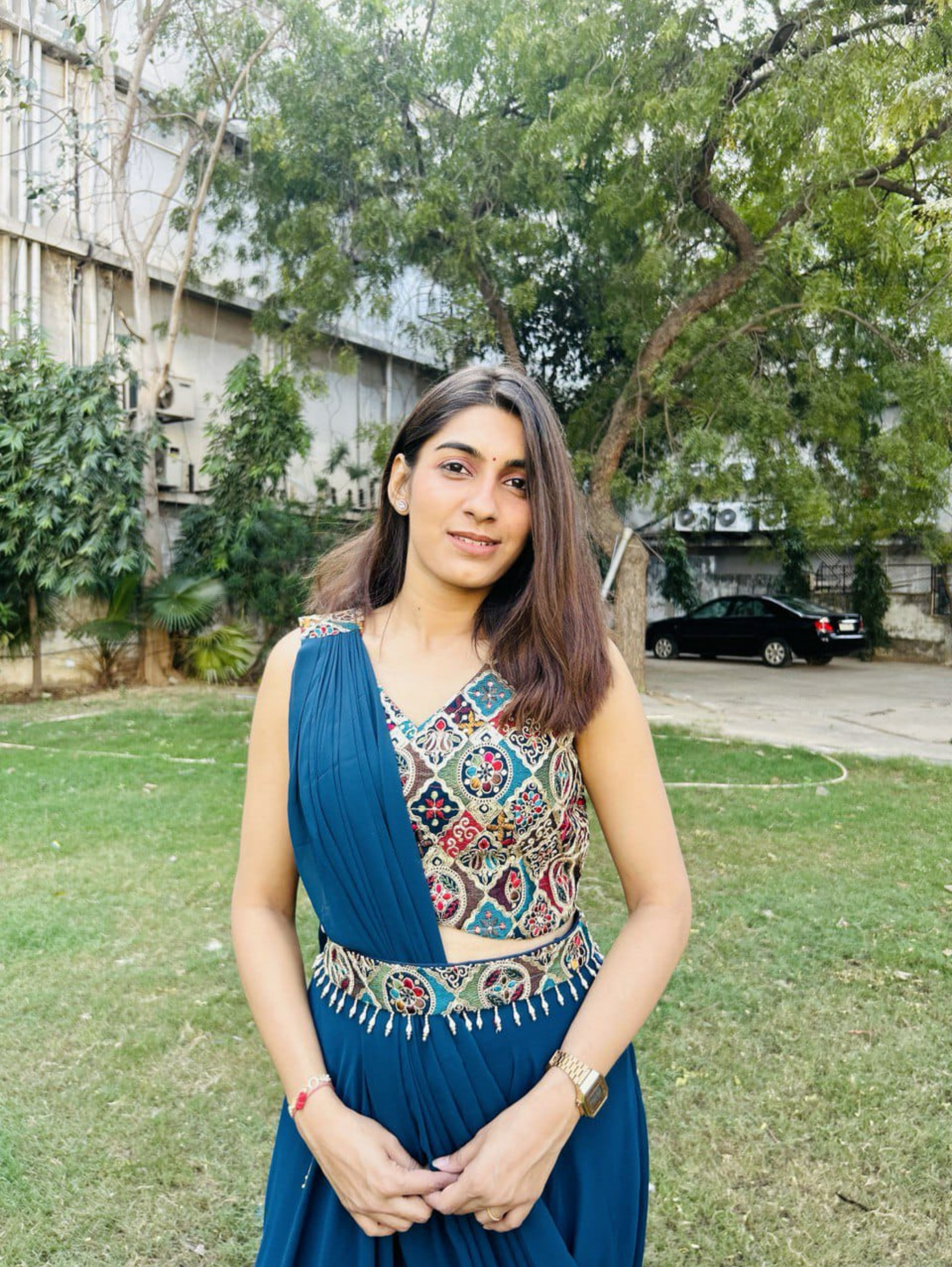 Image of Georgette Traditional 3 Piece