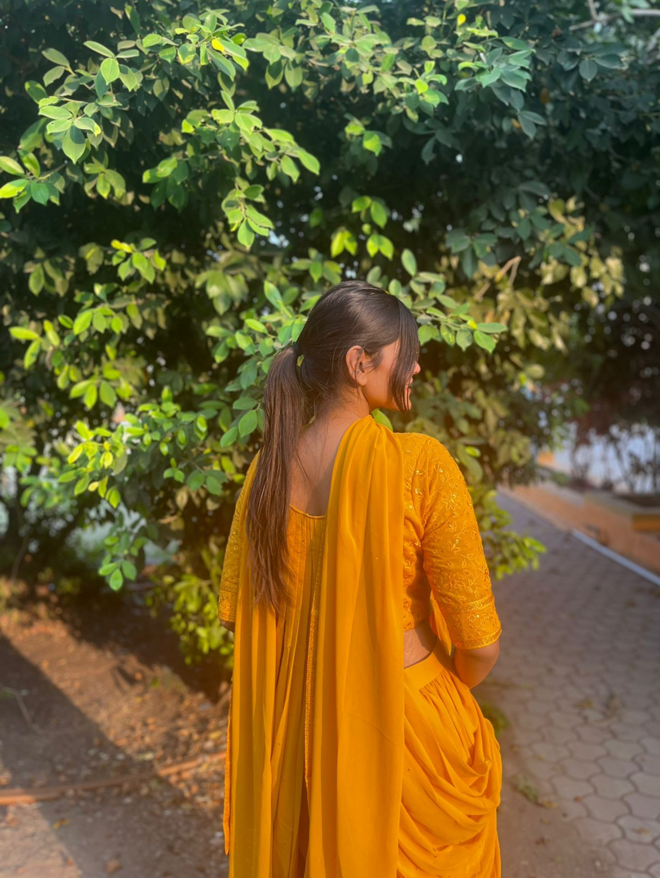 Image of Designer Georgette Traditional 3 Piece