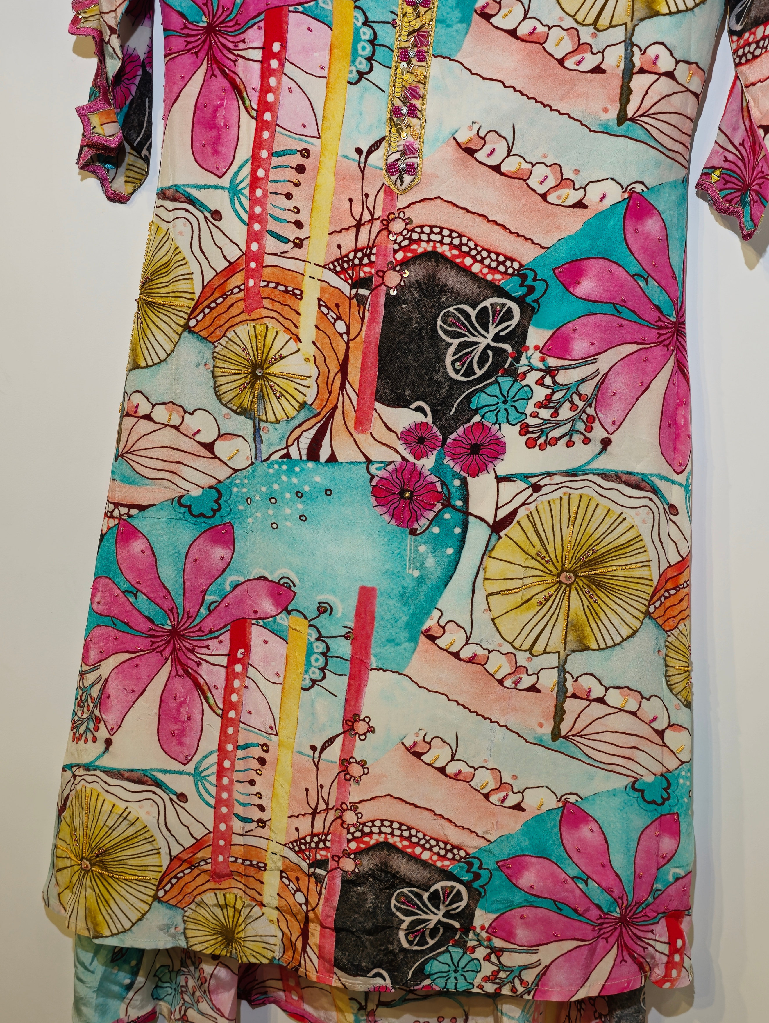 Image of Designer Crepe Coord Set