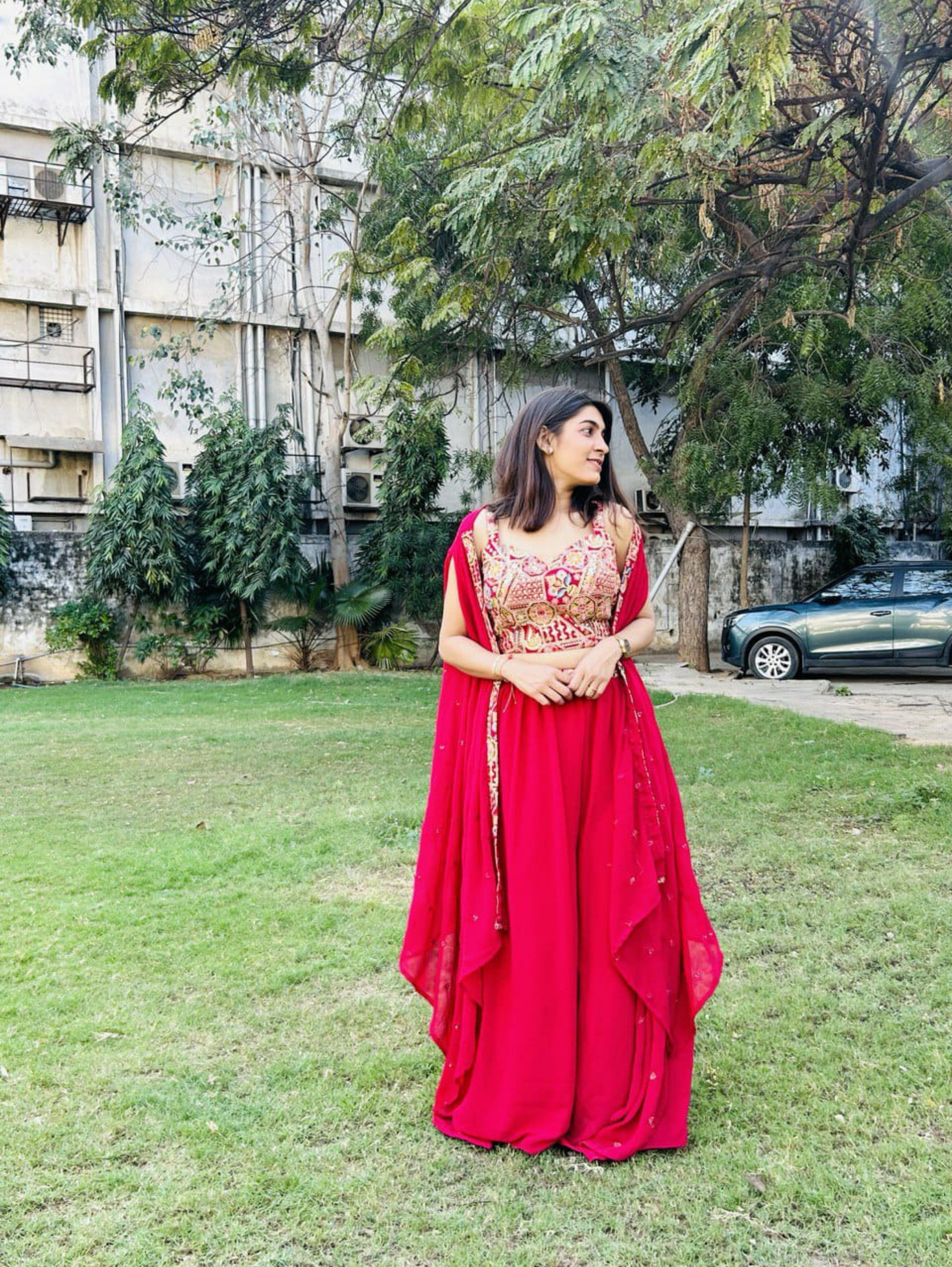 Image of Georgette Traditional 3 Piece