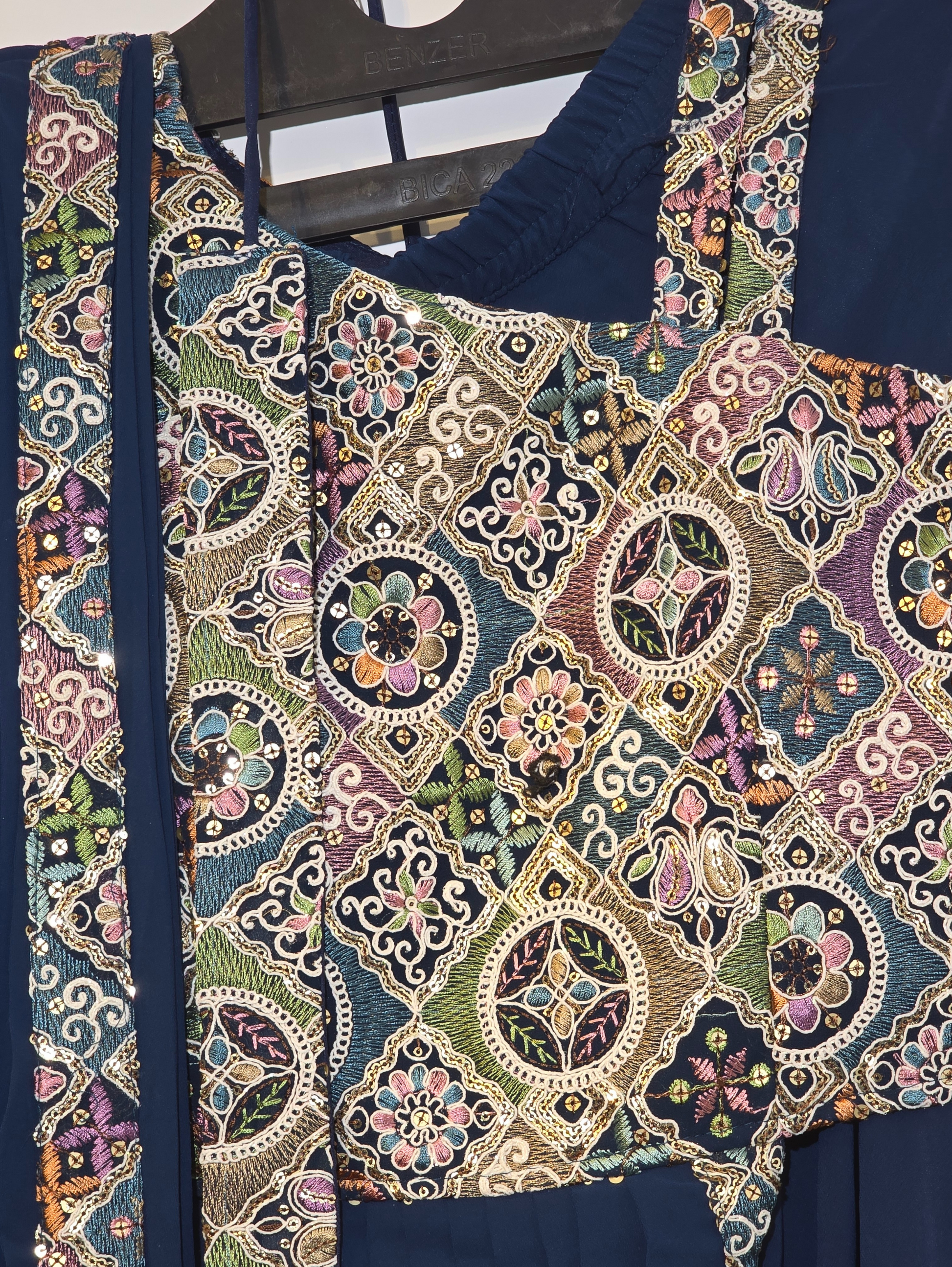 Georgette Traditional 3 Piece