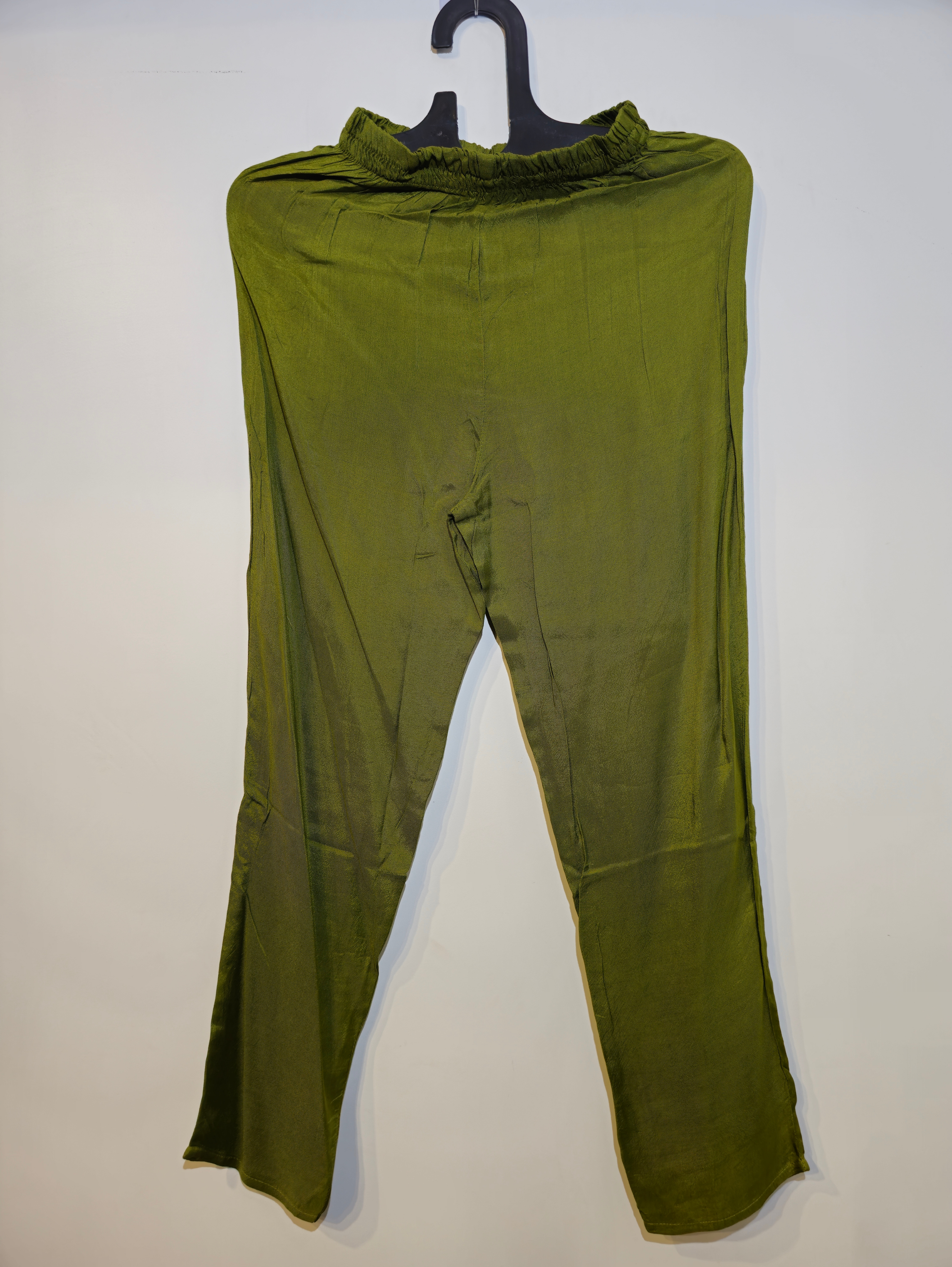 Image of Pure Chinnon Kurti Set - 3 Piece