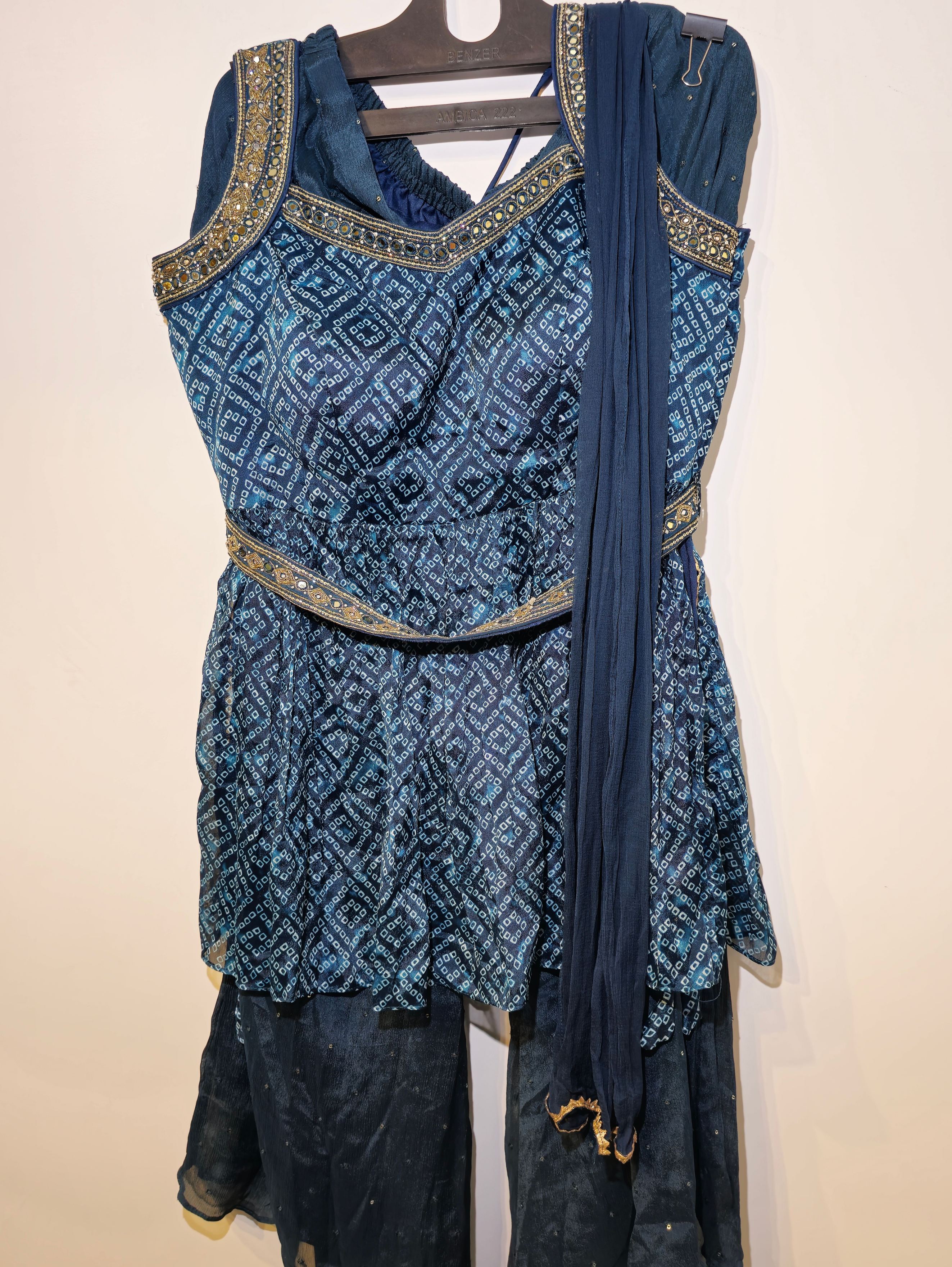 Georgette Set with work - 3 Piece