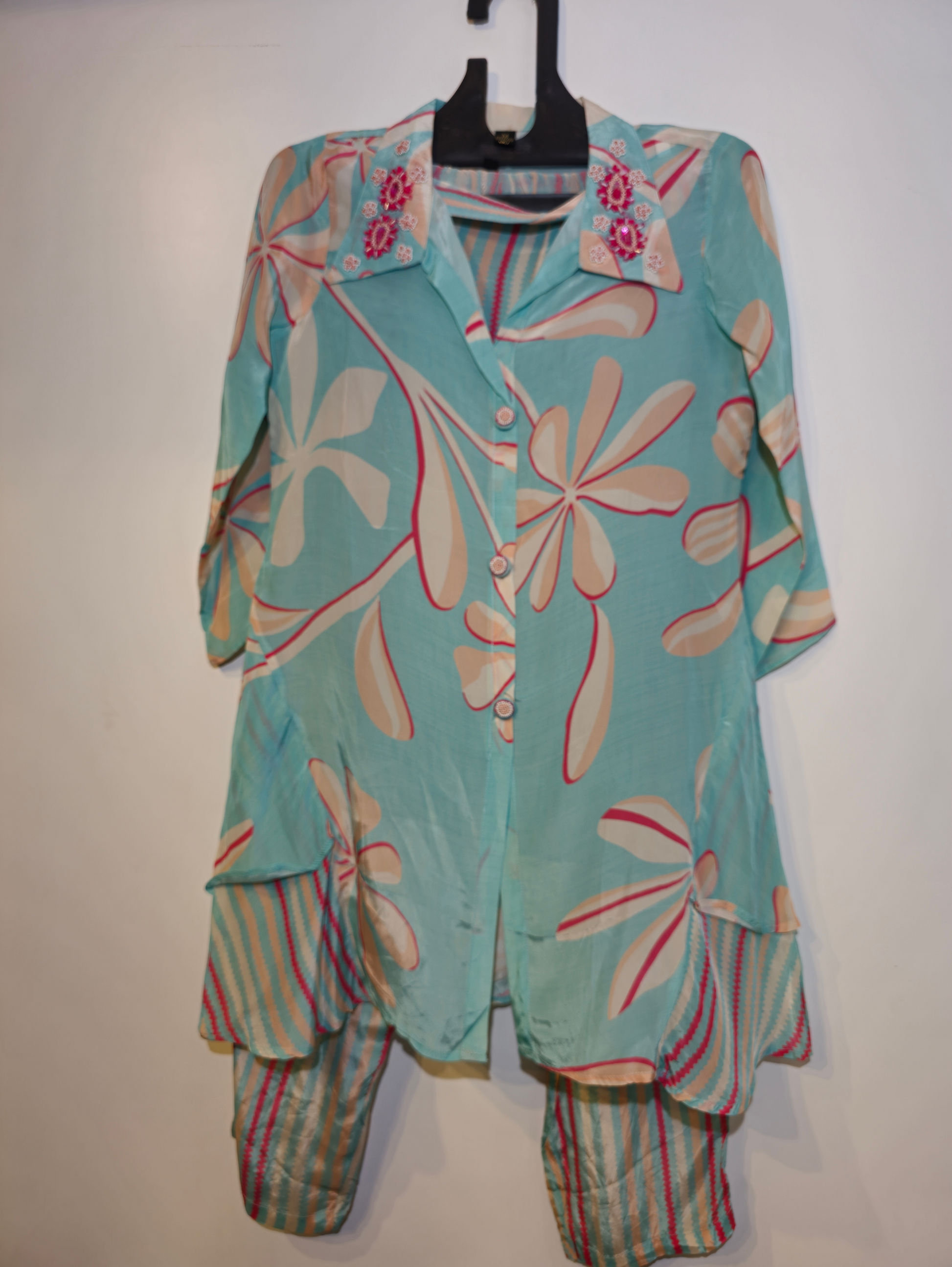 Designer Crepe Coord Set