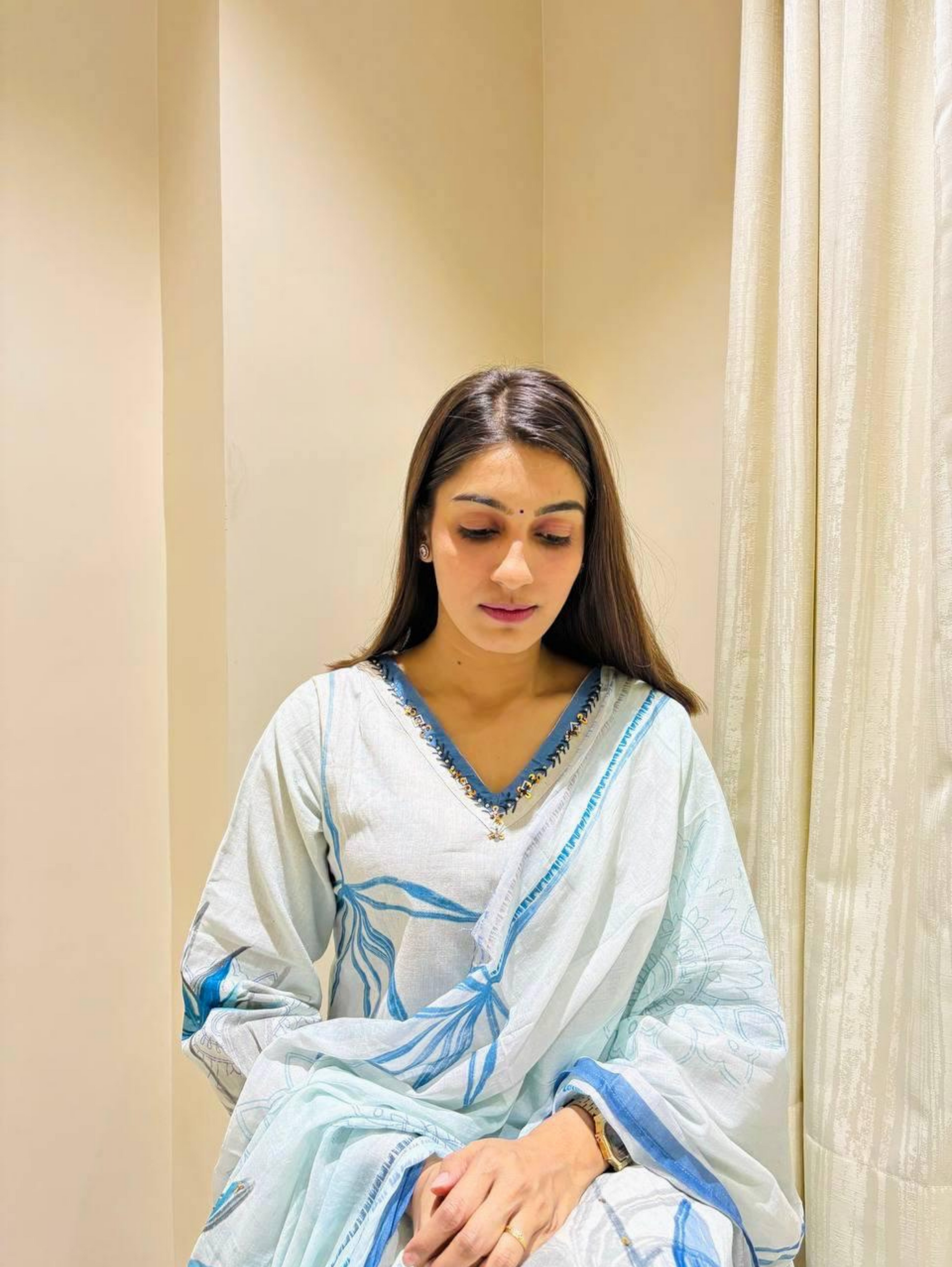 Premium Designer Traditional Kurti Set