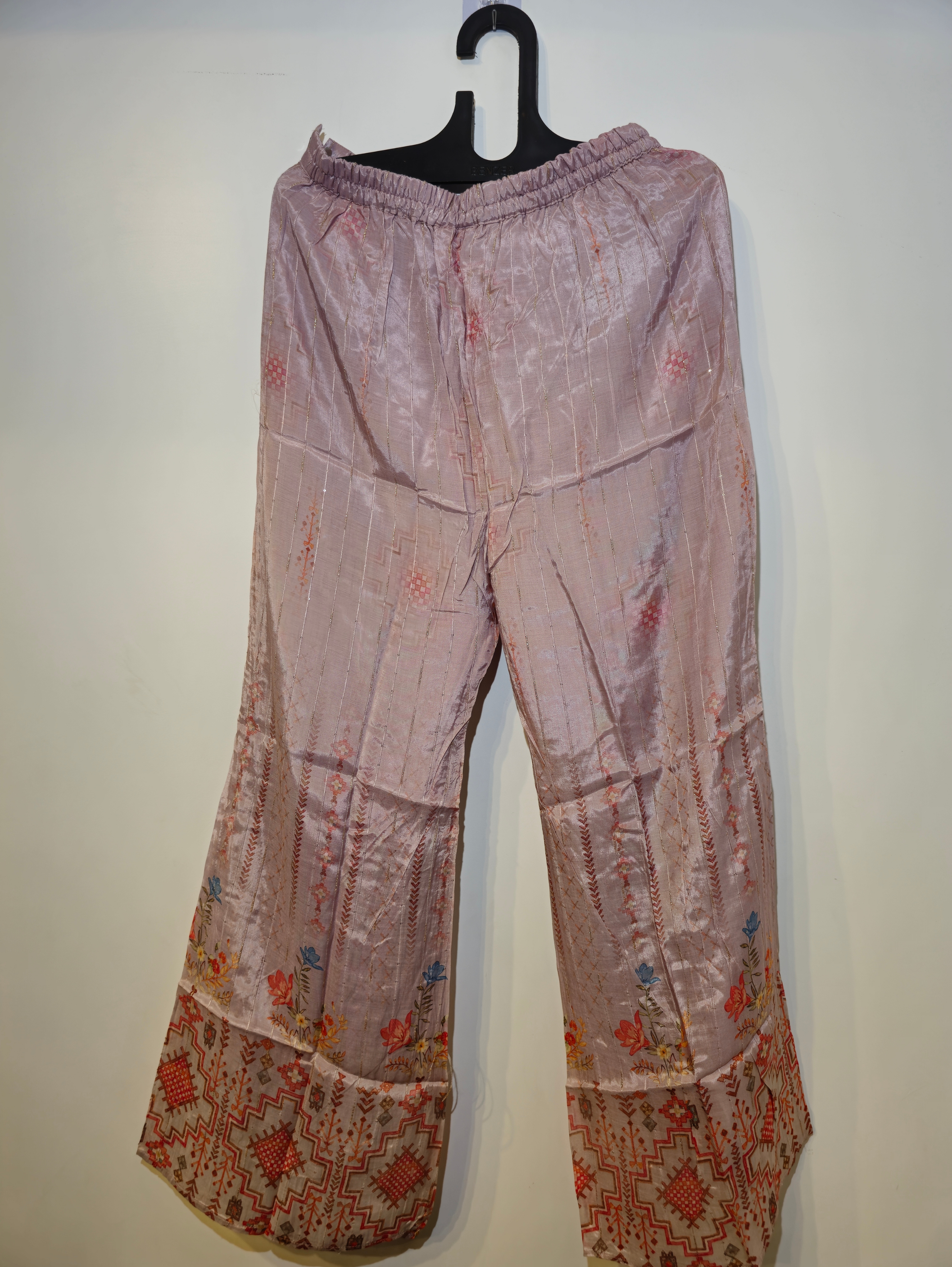 Image of Designer Georgette & Muslin Coord Set