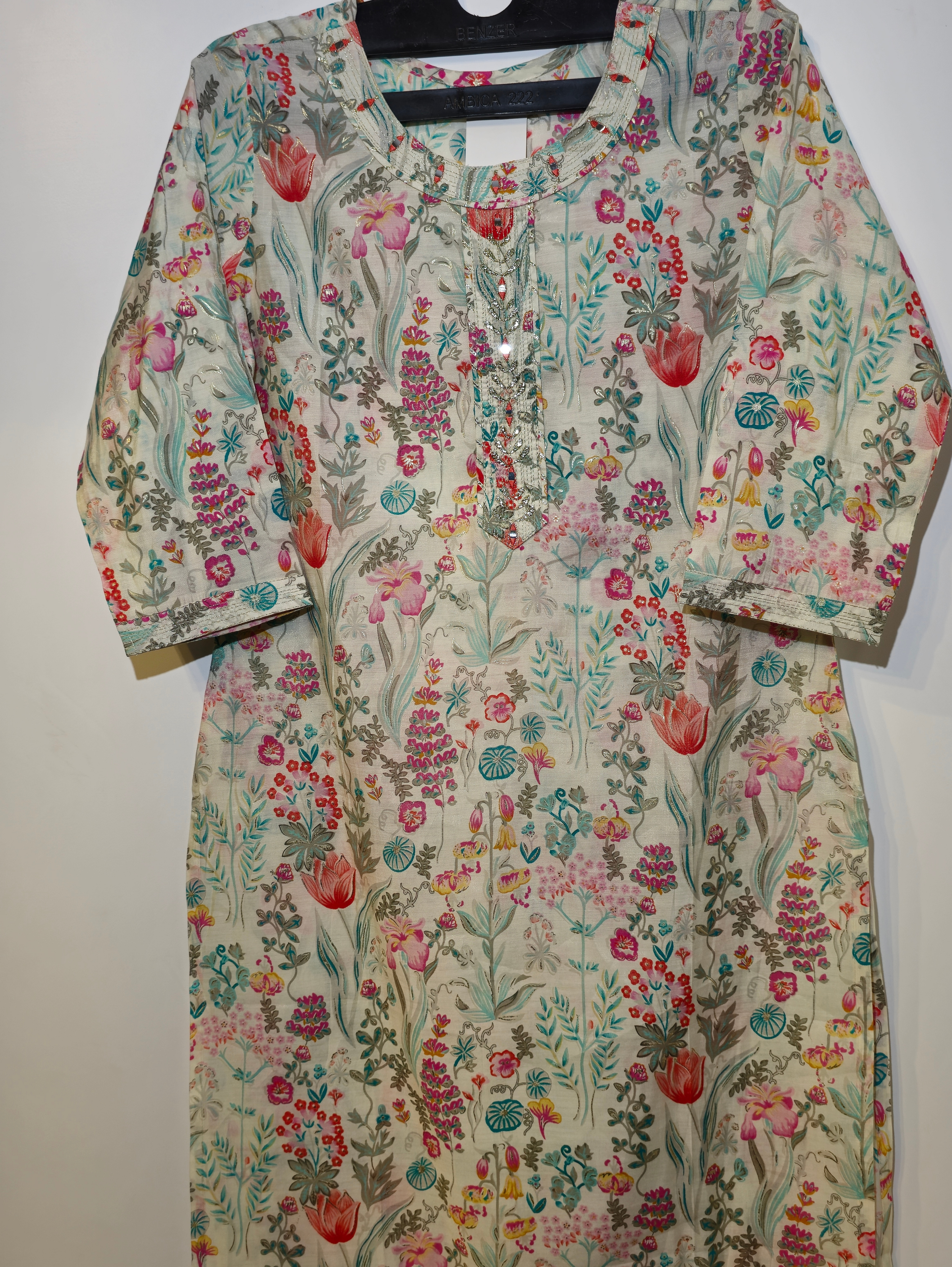 Image of Designer Muslim Straight Kurti