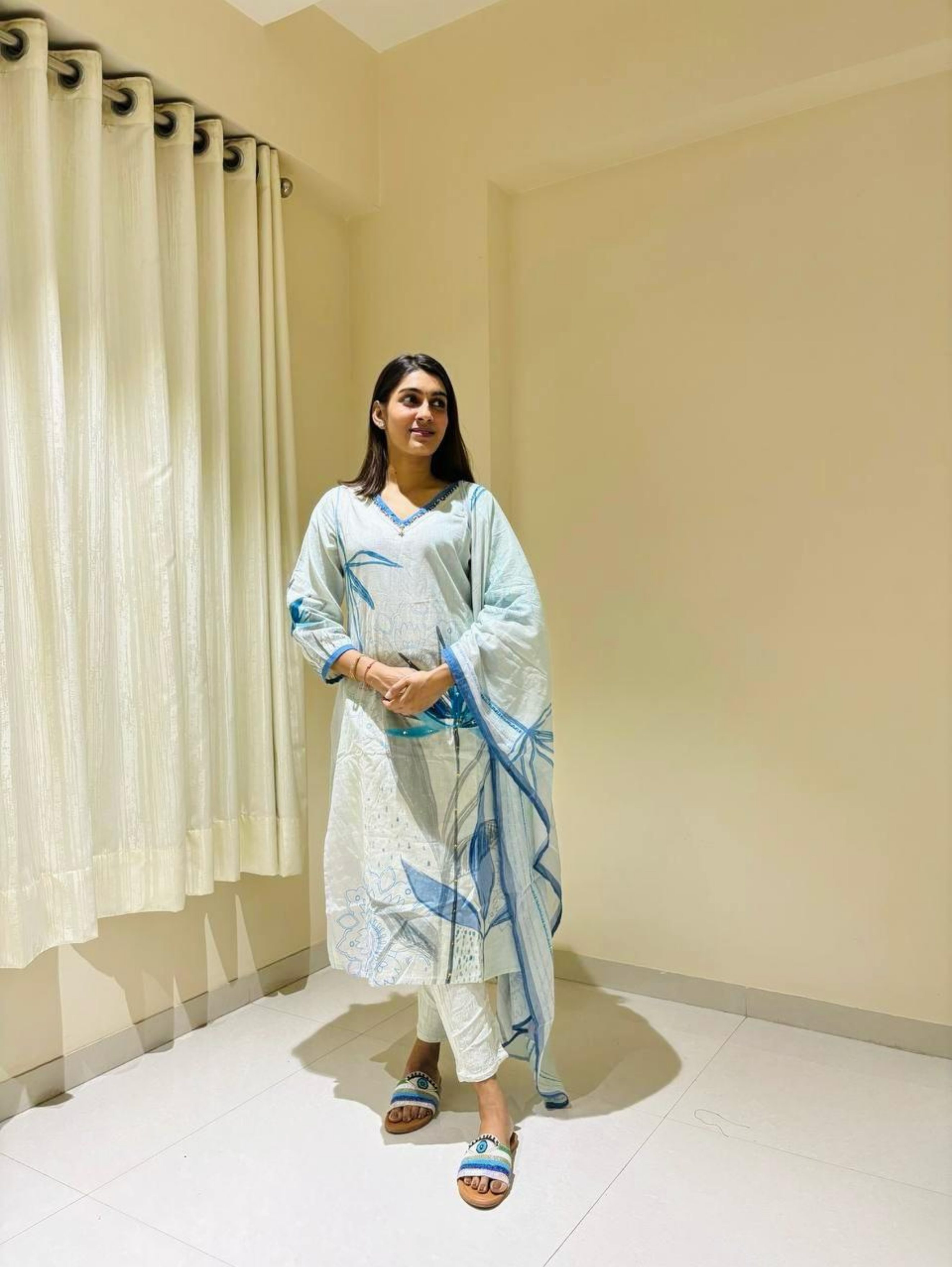 Image of Premium Designer Traditional Kurti Set