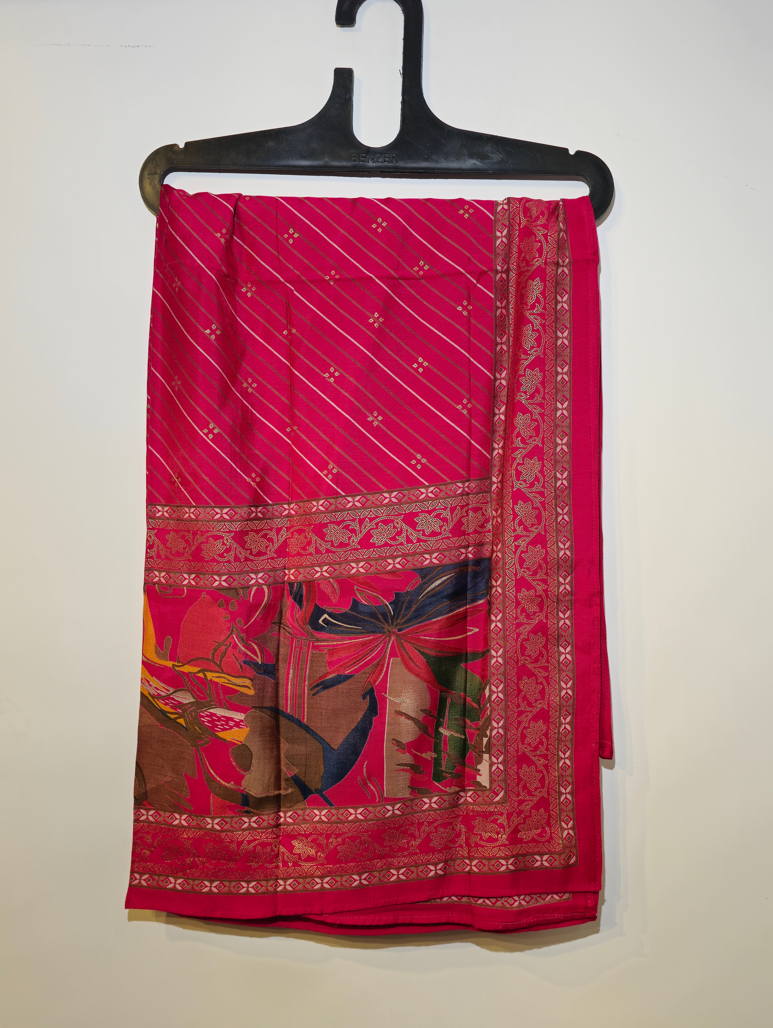 Image of Pure Muslin Straight Kurti Set - 3 Piece