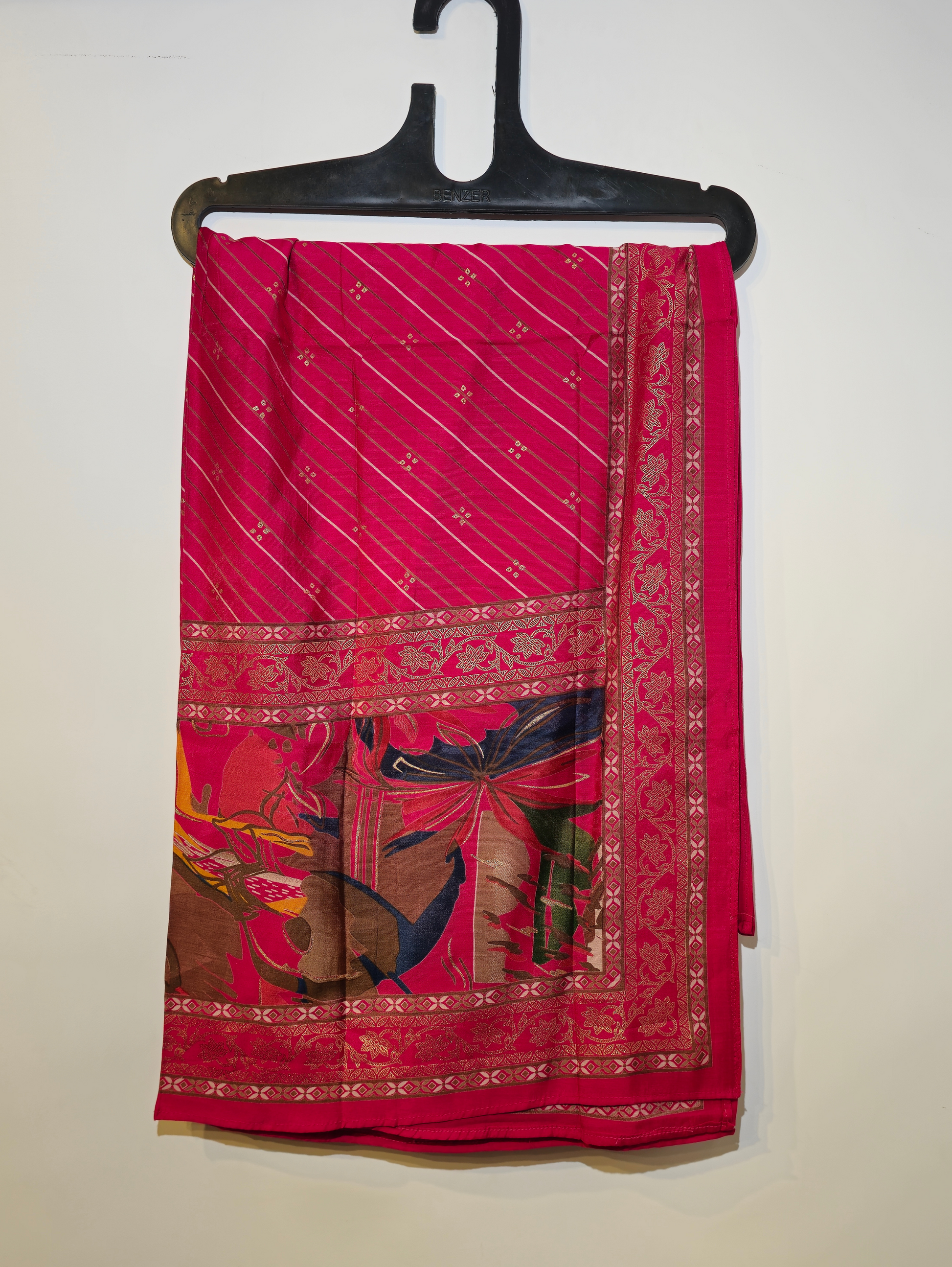 Pure Muslin Straight Kurti Set - 3 Piece