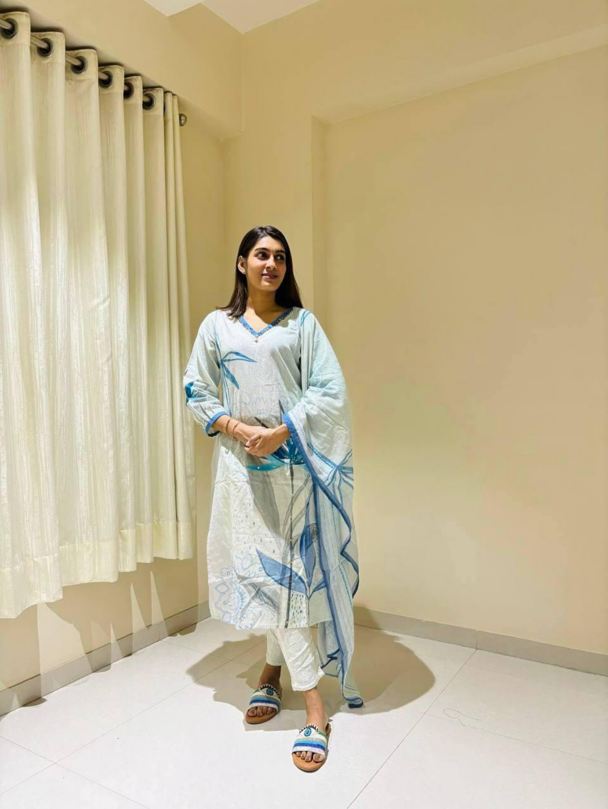 Premium Designer Traditional Kurti Set