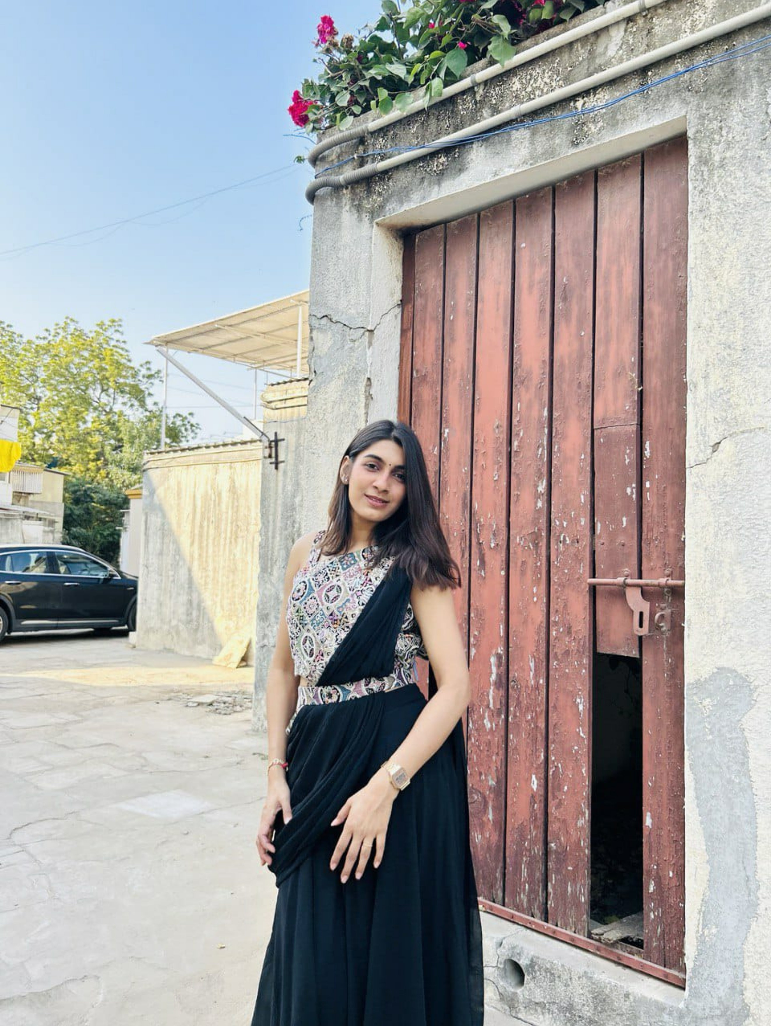 Image of Georgette Traditional 3 Piece