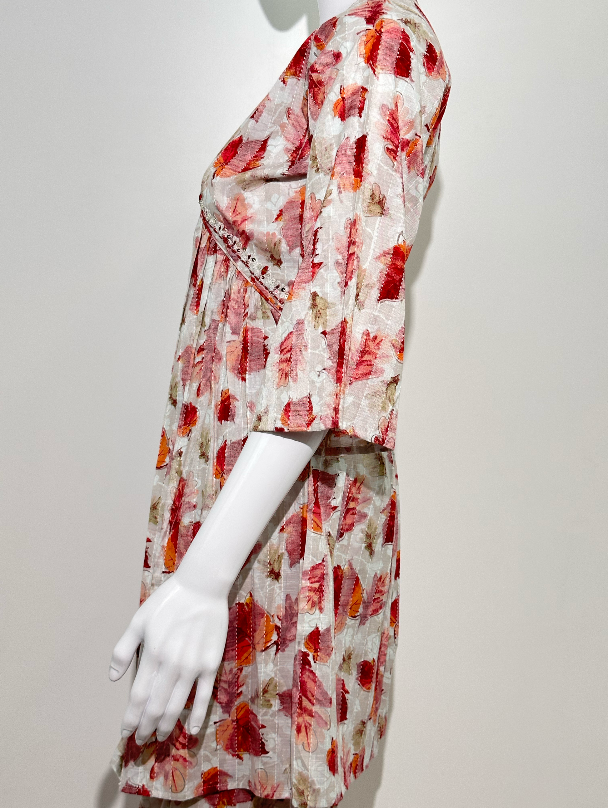Alia Cut Coord Set with Neck work
