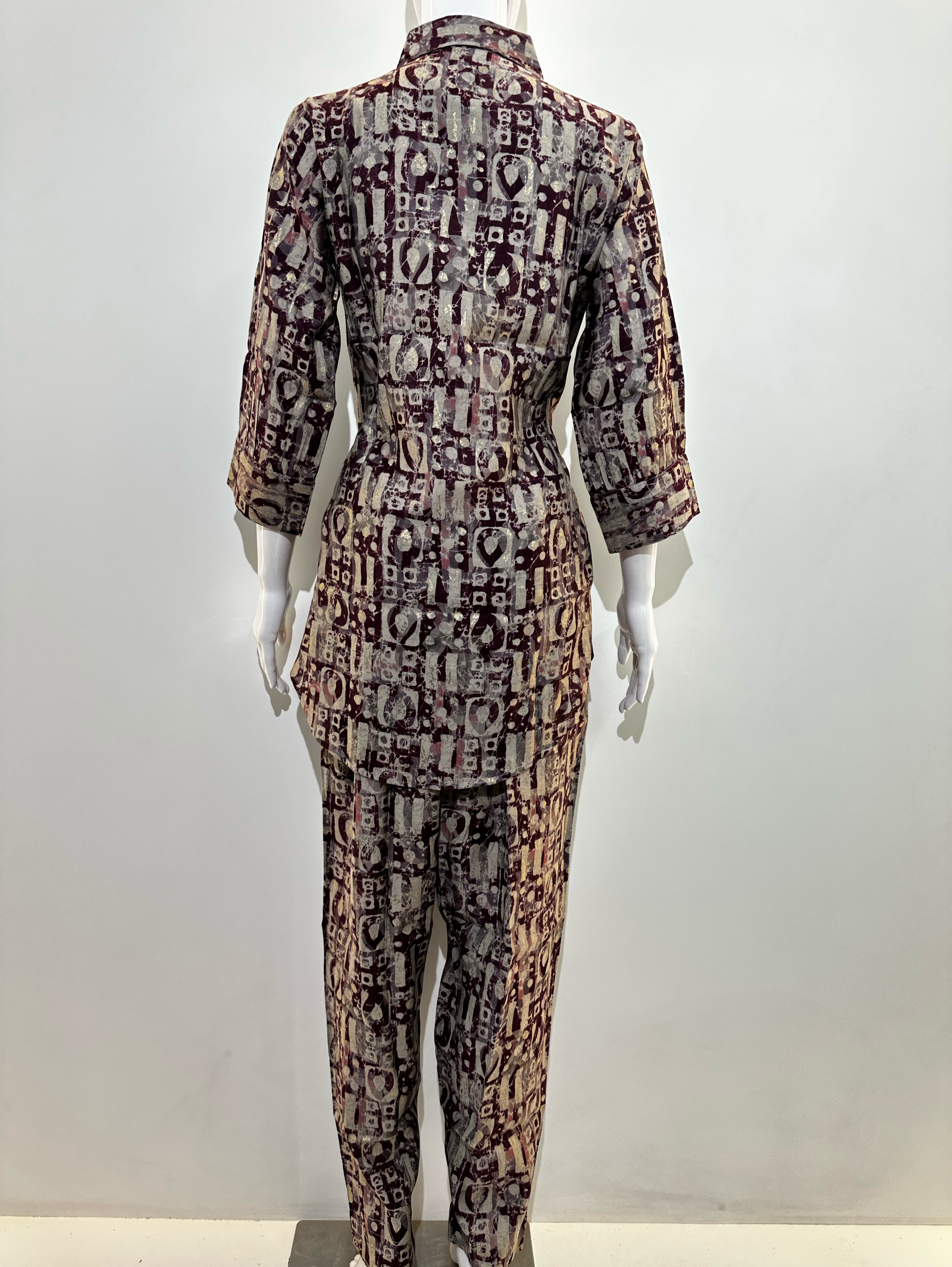 Mirror Embroidery Coord Set - 2 Piece