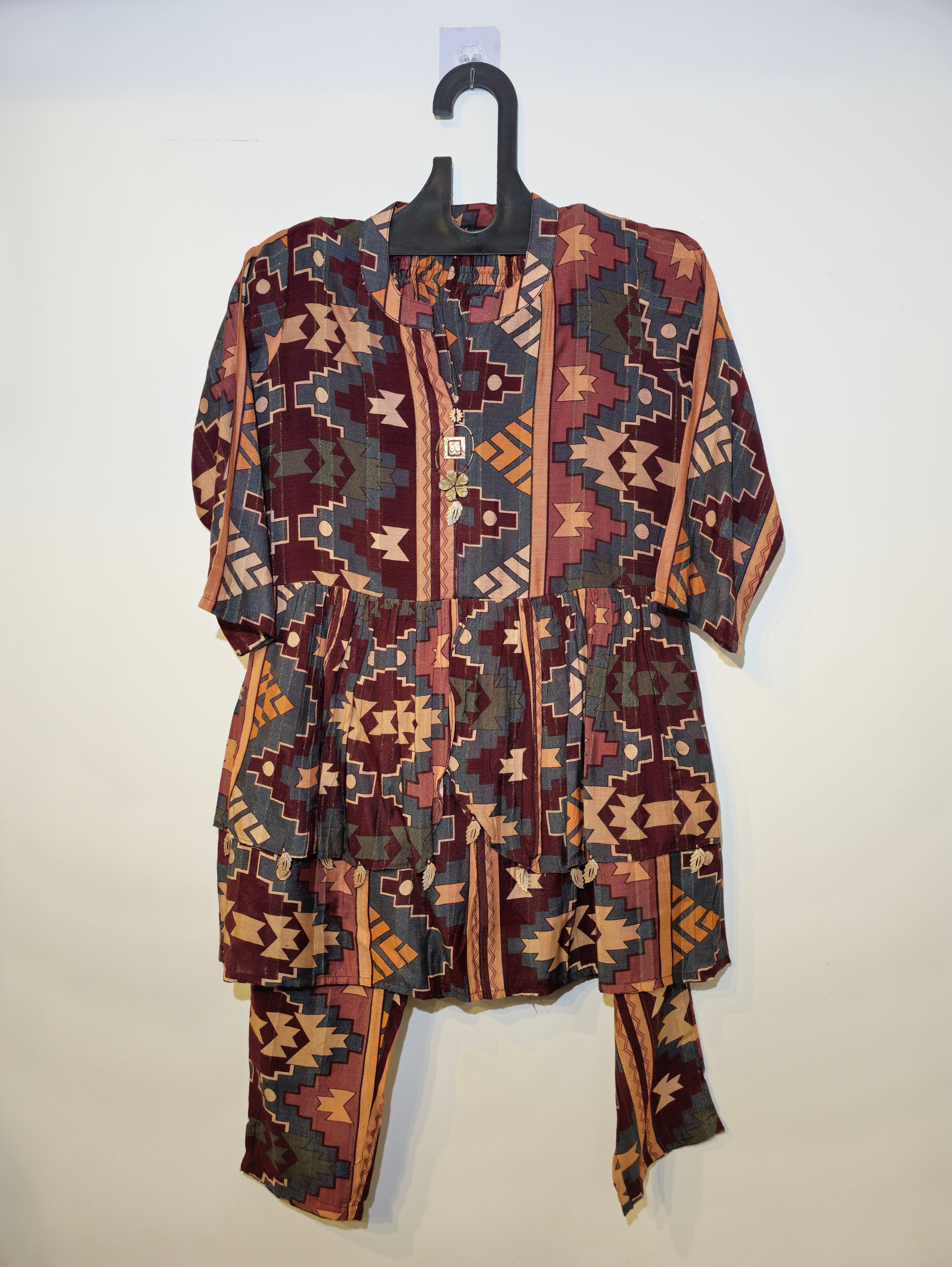 Image of Designer Muslin Coord Set