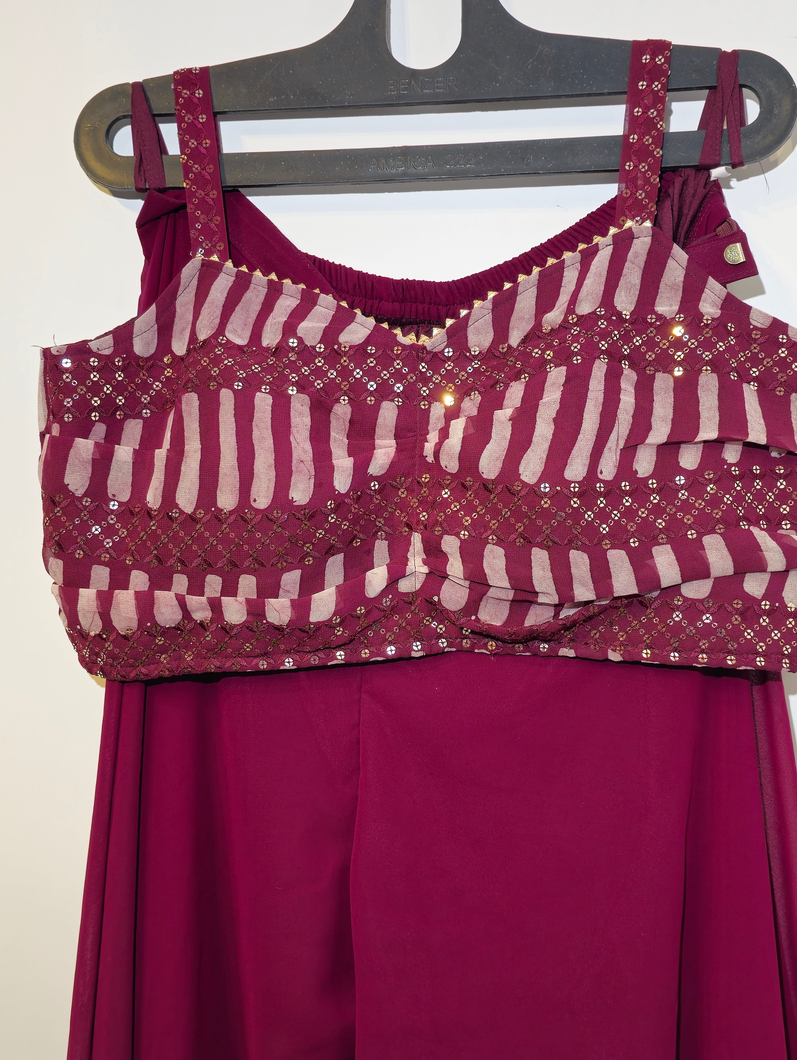 Image of Georgette Traditional 3 Piece