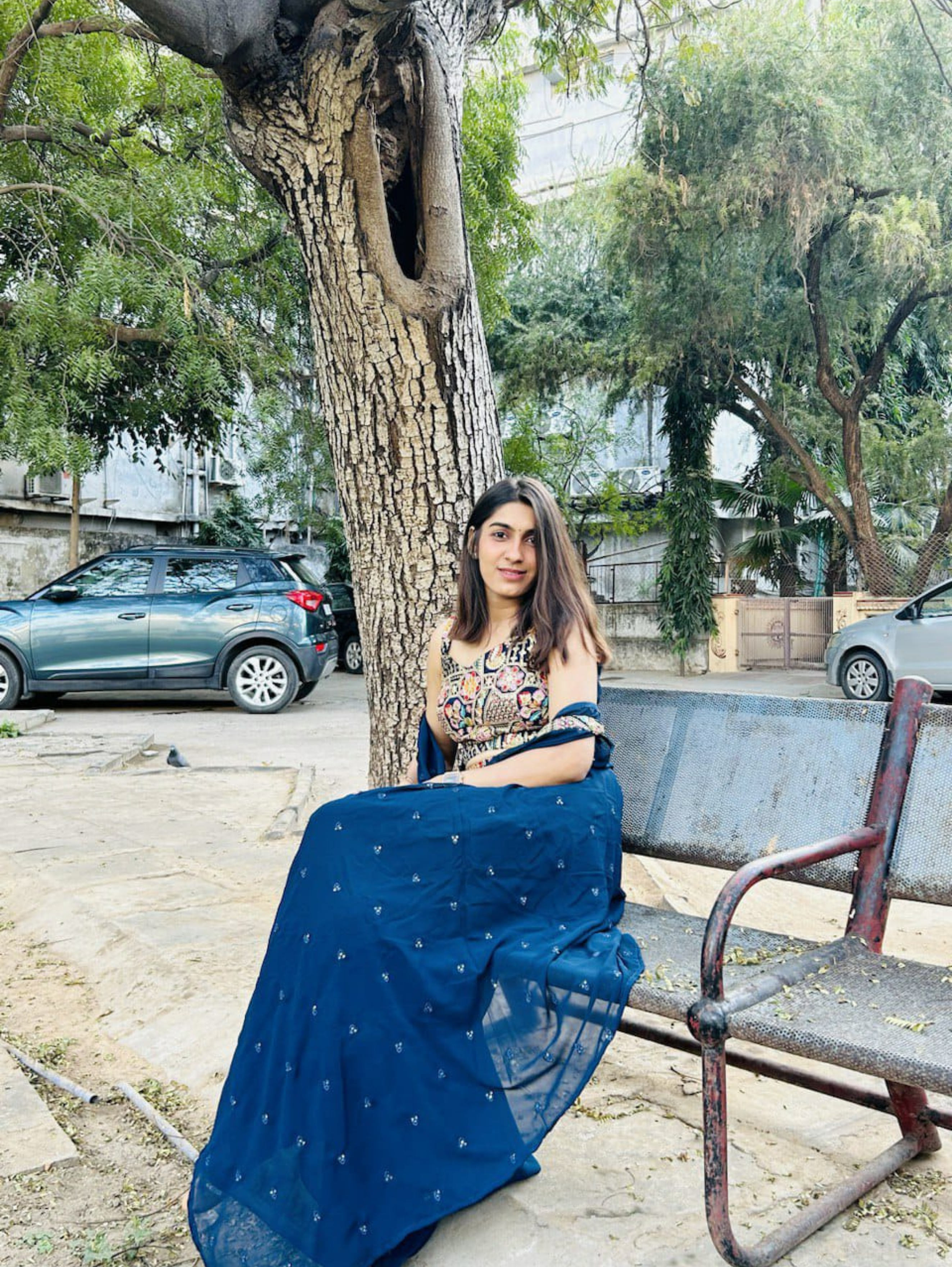 Image of Georgette Traditional 3 Piece