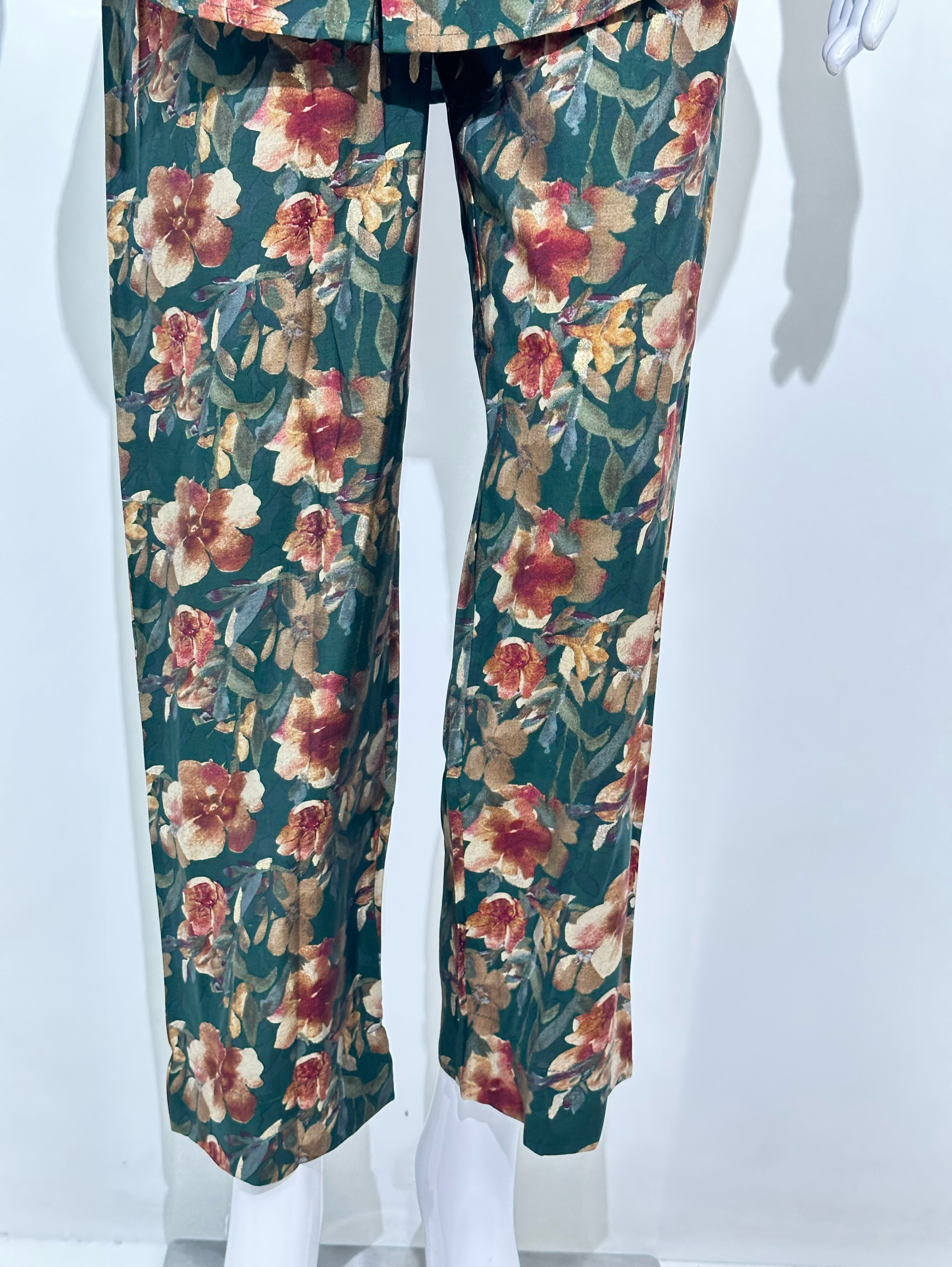 Image of Muslin Flower Print with Work Coords