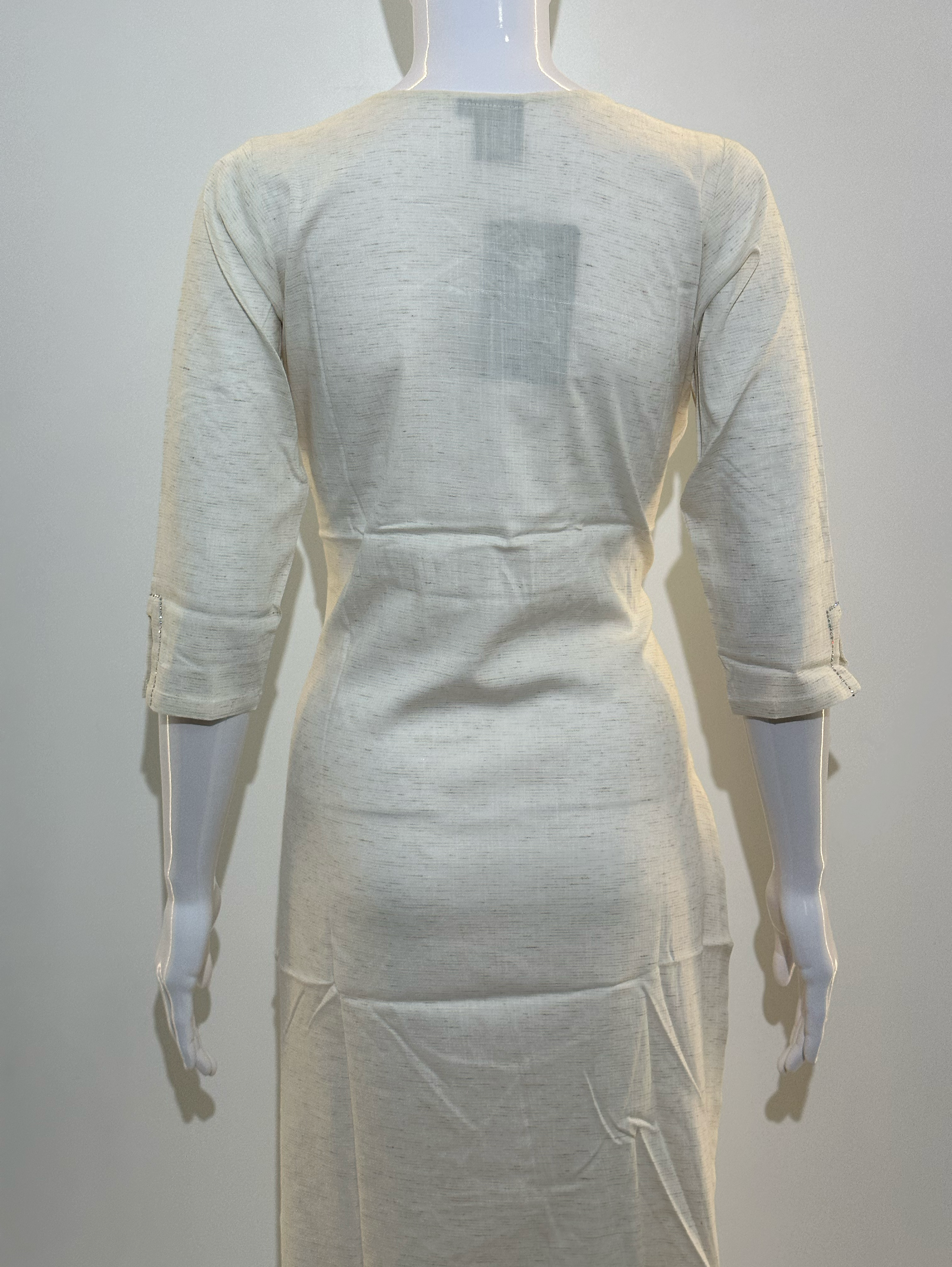 Image of Cotton Lycra Print Kurti